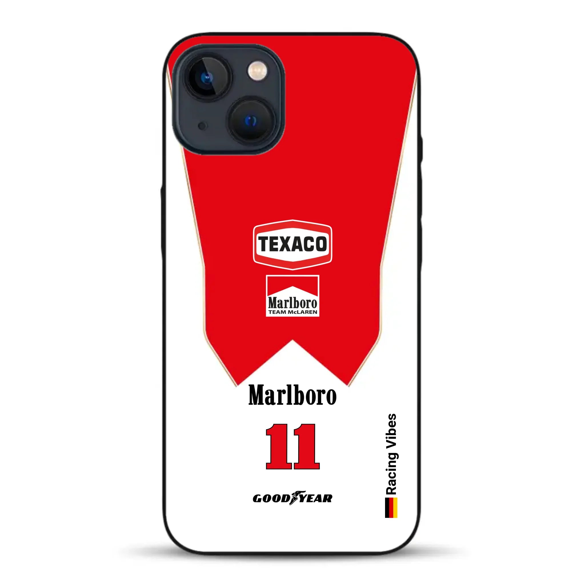 James Hunt McLaren M23 Livery - Individuelle Handyhülle für iPhone