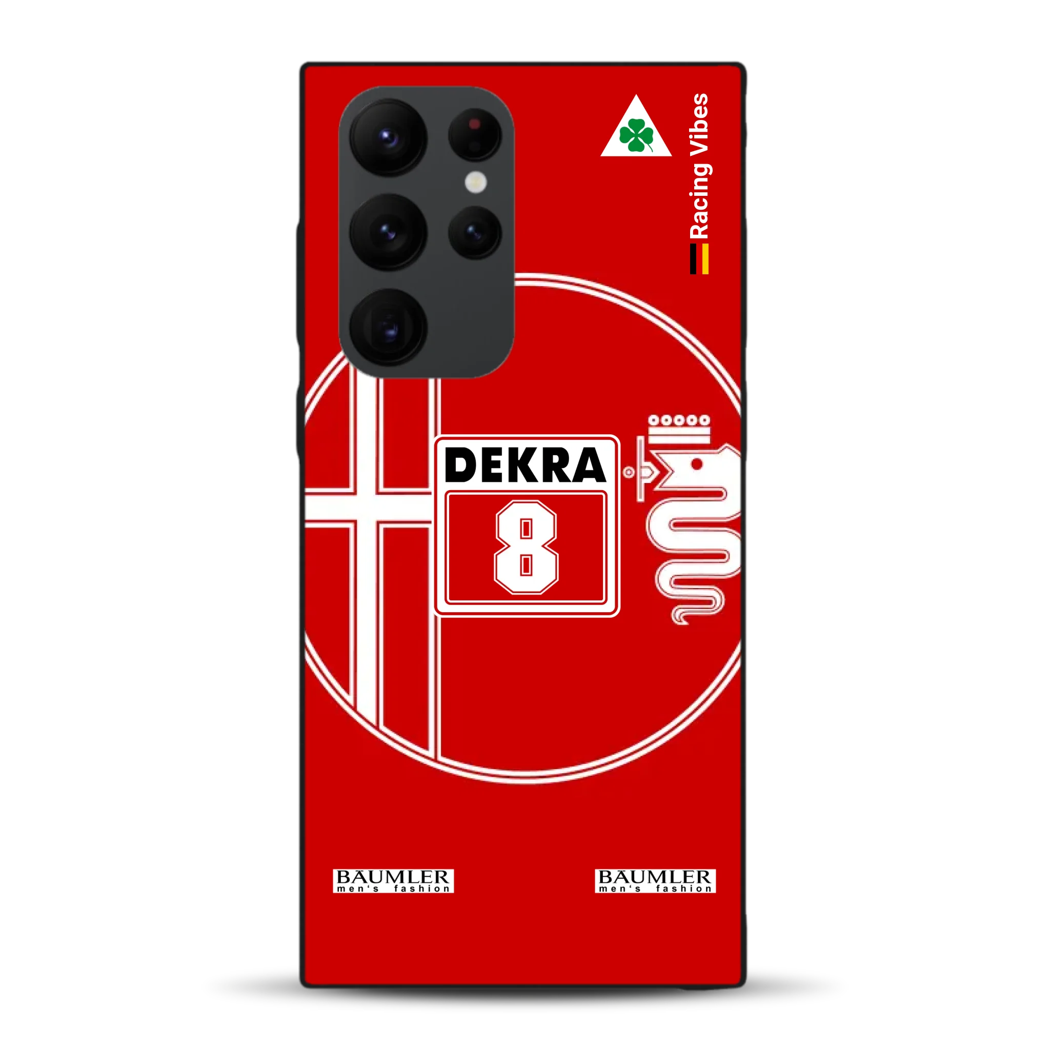 155 V6 TI #8 Larini DTM Champion 1993 Livery - Custodia per cellulare personalizzata per Samsung