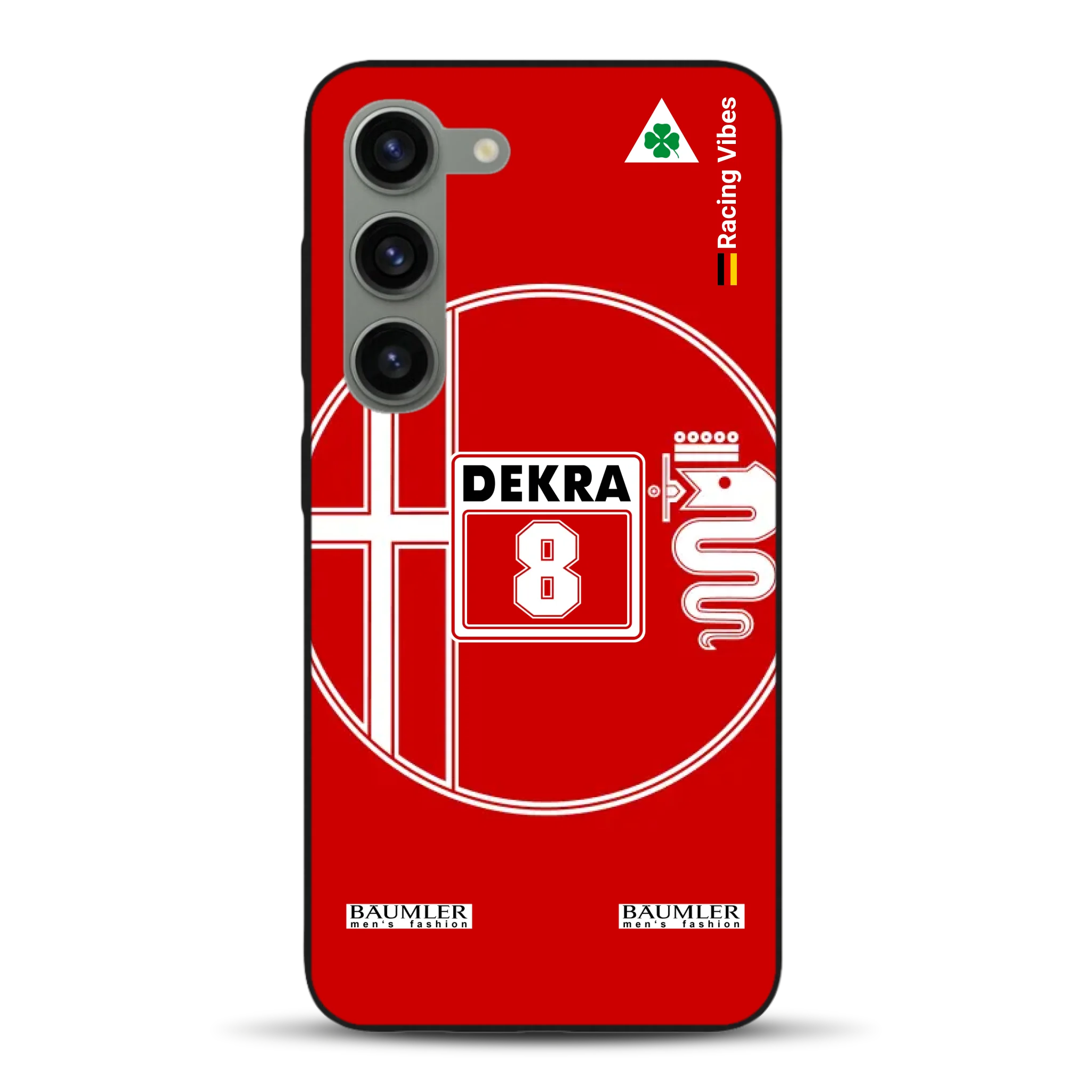 155 V6 TI #8 Larini DTM Champion 1993 Livery - Custodia per cellulare personalizzata per Samsung