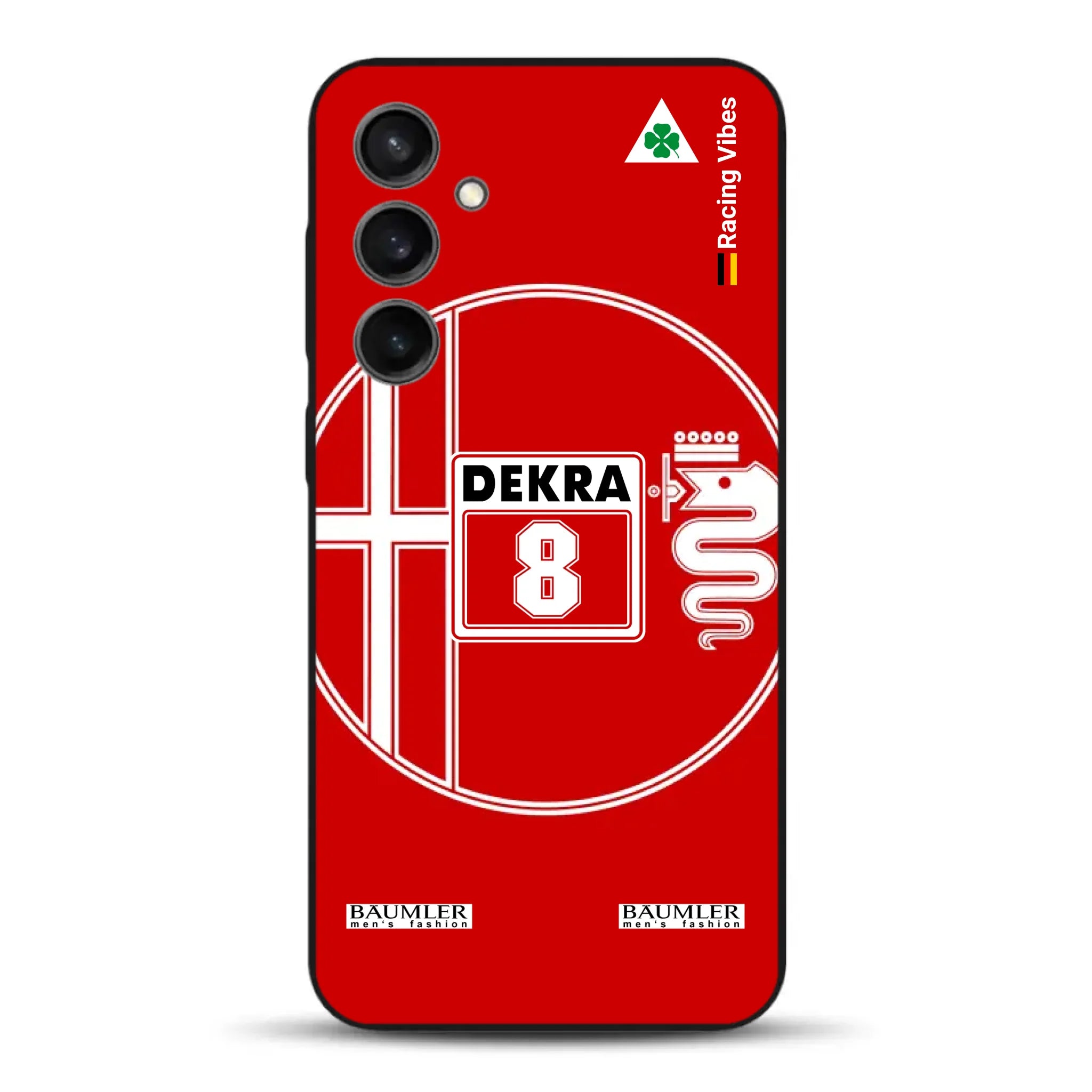 155 V6 TI #8 Larini DTM Champion 1993 Livery - Custodia per cellulare personalizzata per Samsung