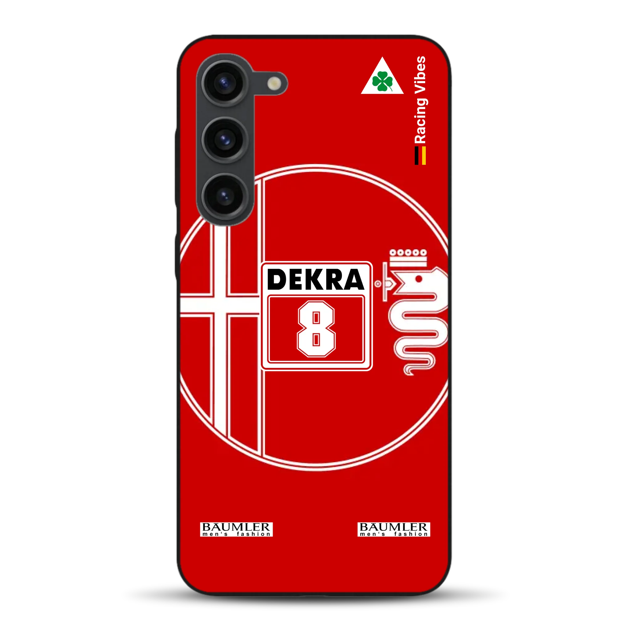 155 V6 TI #8 Larini DTM Champion 1993 Livery - Custodia per cellulare personalizzata per Samsung