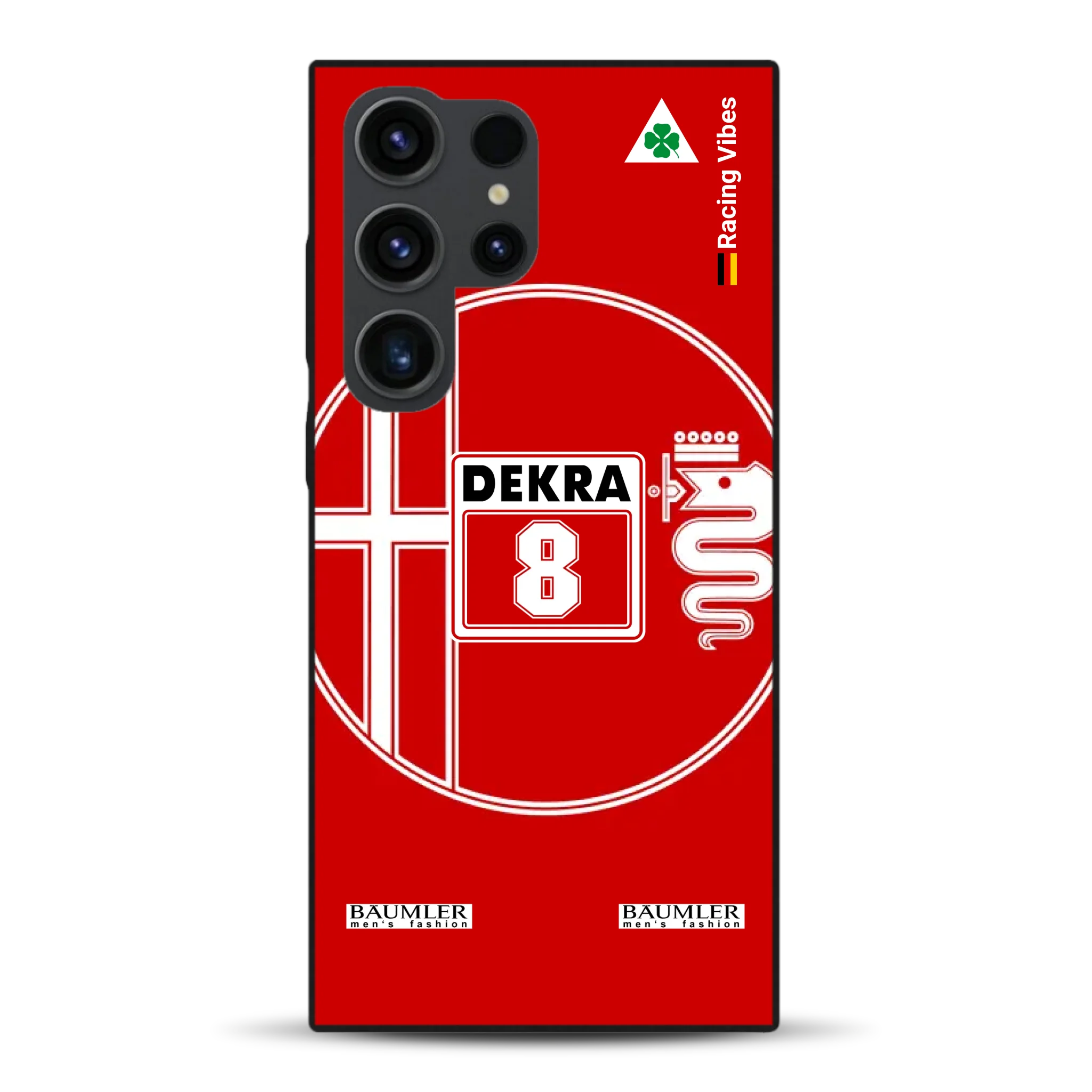 155 V6 TI #8 Larini DTM Champion 1993 Livery - Custodia per cellulare personalizzata per Samsung