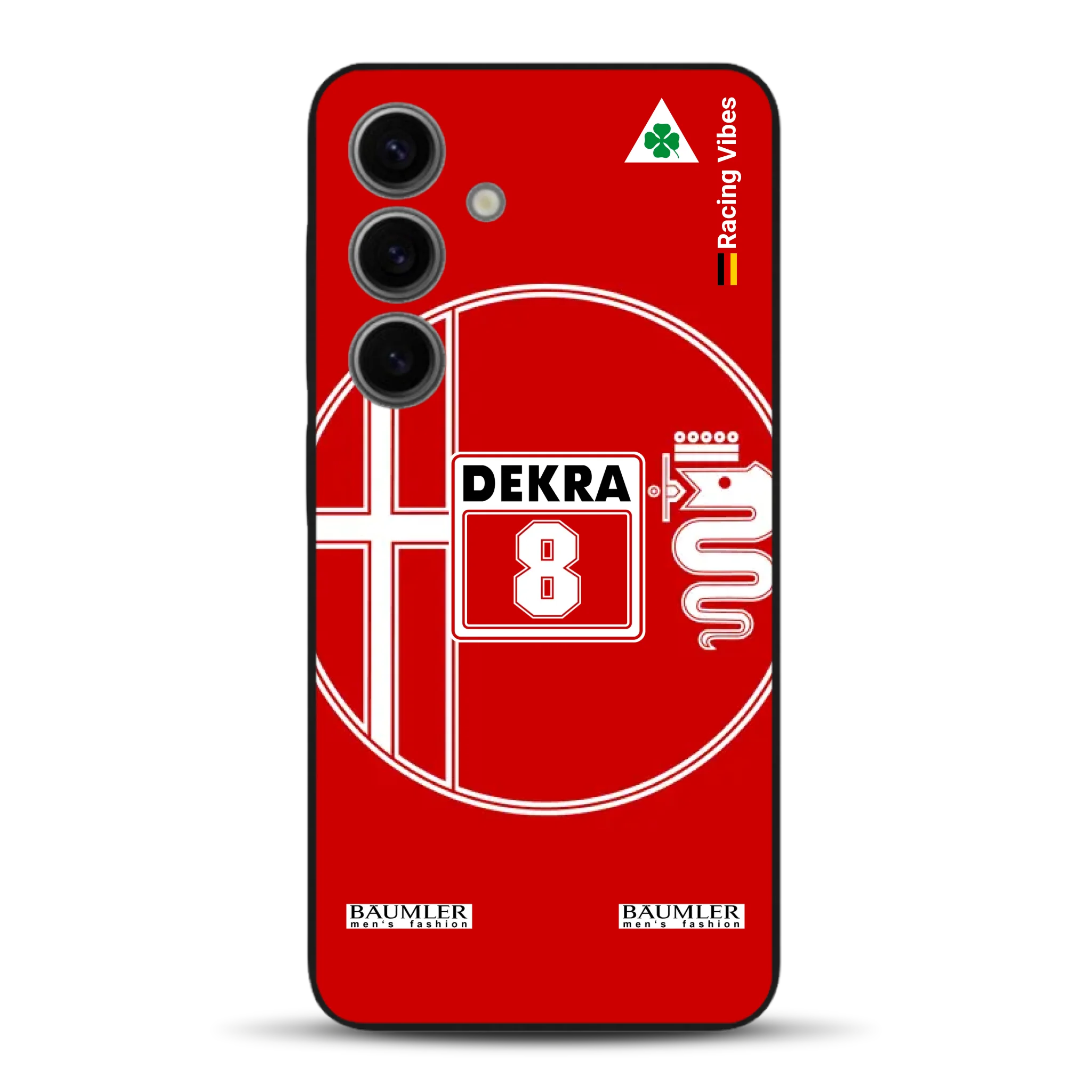 155 V6 TI #8 Larini DTM Champion 1993 Livery - Custodia per cellulare personalizzata per Samsung