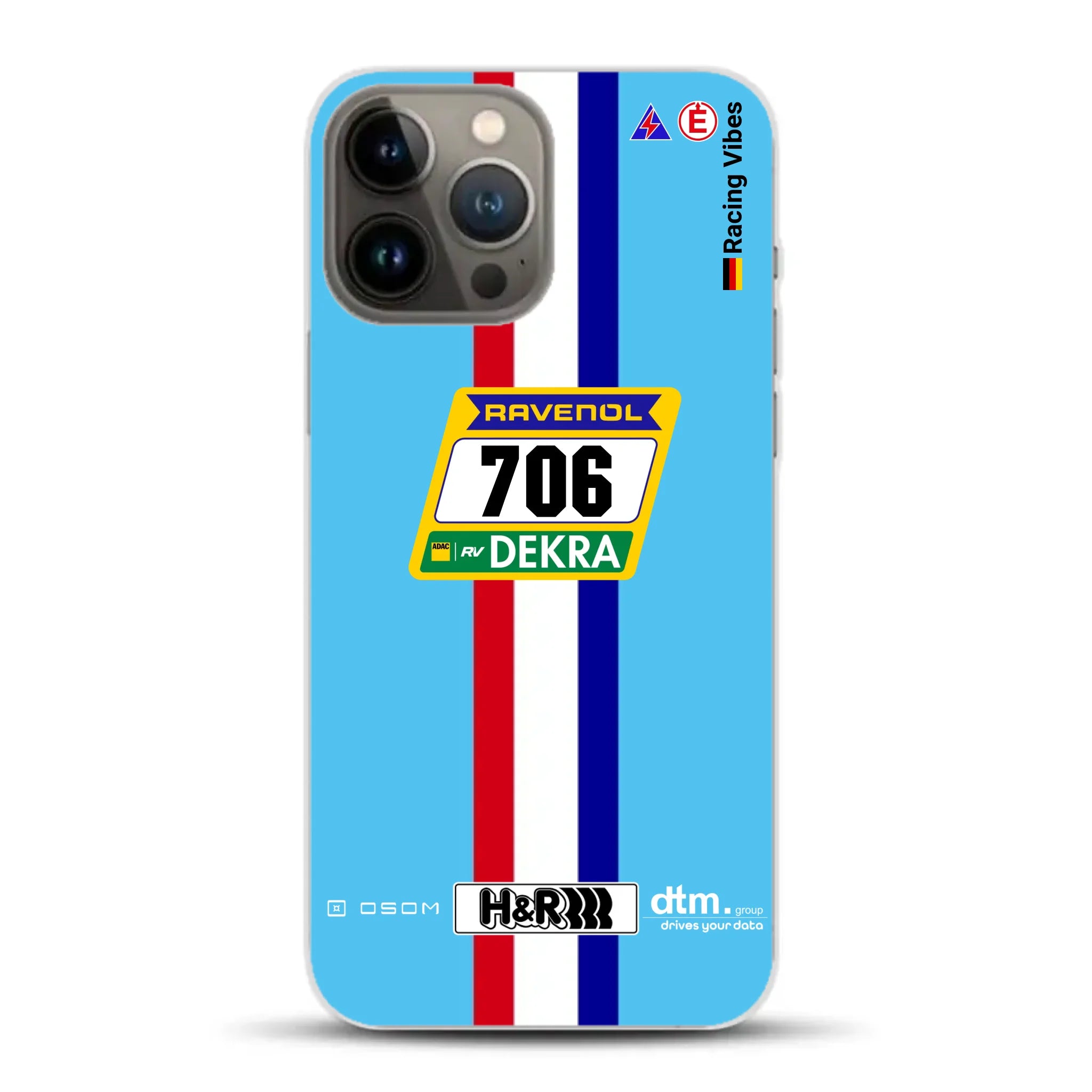 Glickenhaus SCG004c Nürburgring 2024 Livery - Individuelle Handyhülle für iPhone