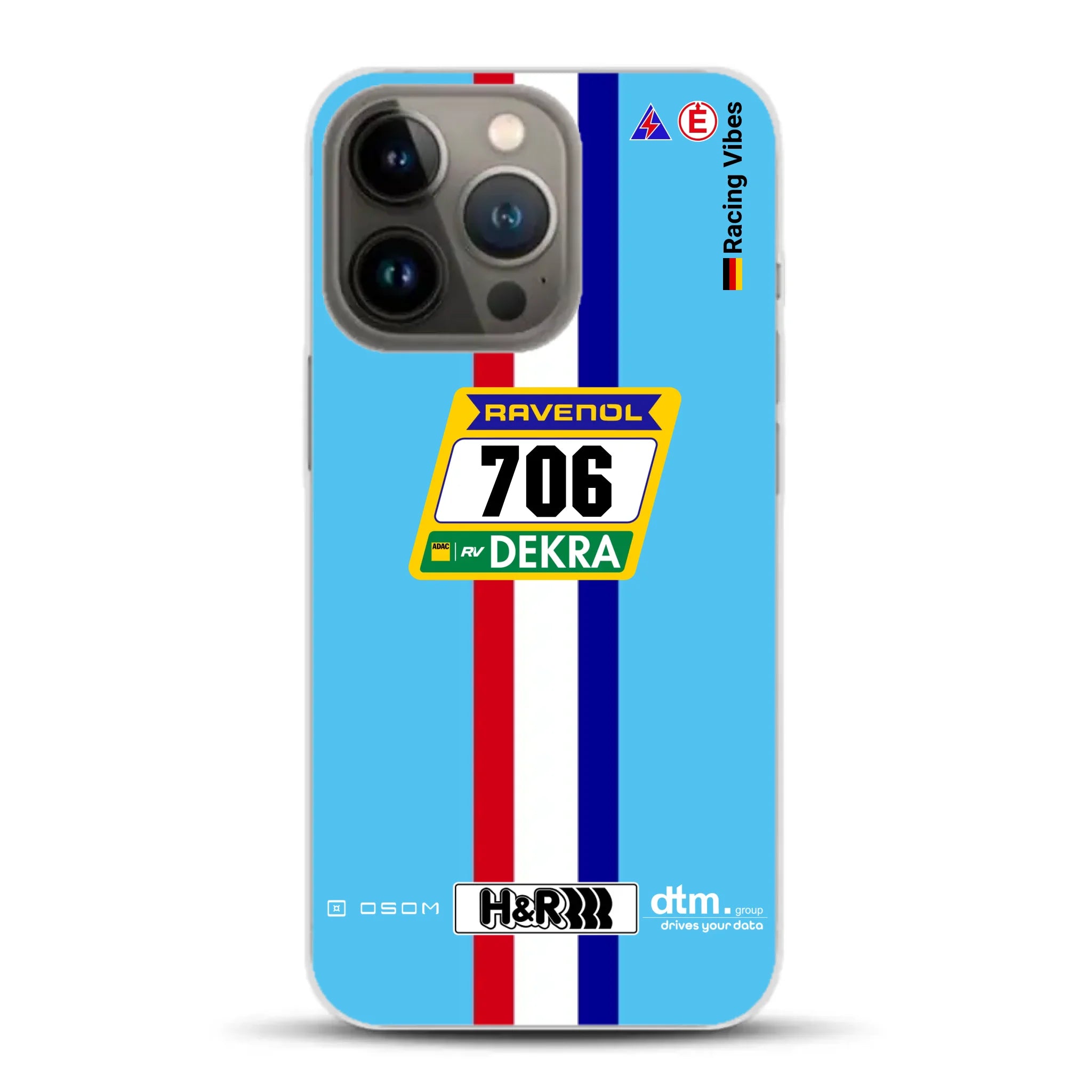 Glickenhaus SCG004c Nürburgring 2024 Livery - Personnalisé coque pour iPhone