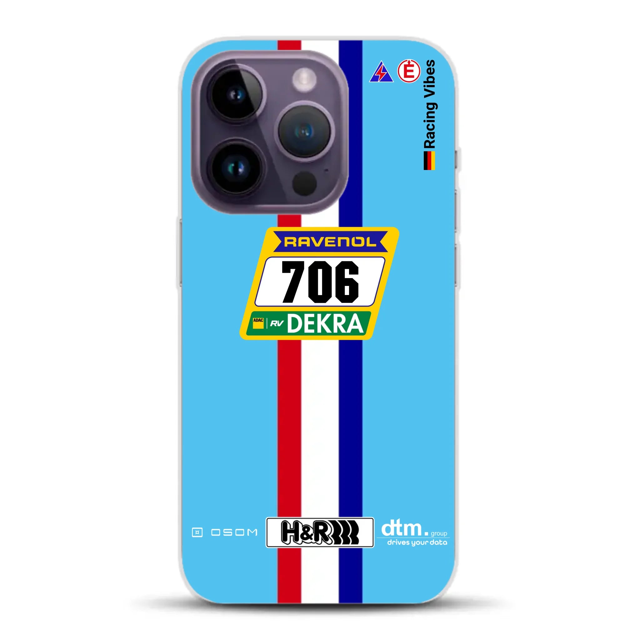 Glickenhaus SCG004c Nürburgring 2024 Livery - Individuelle Handyhülle für iPhone