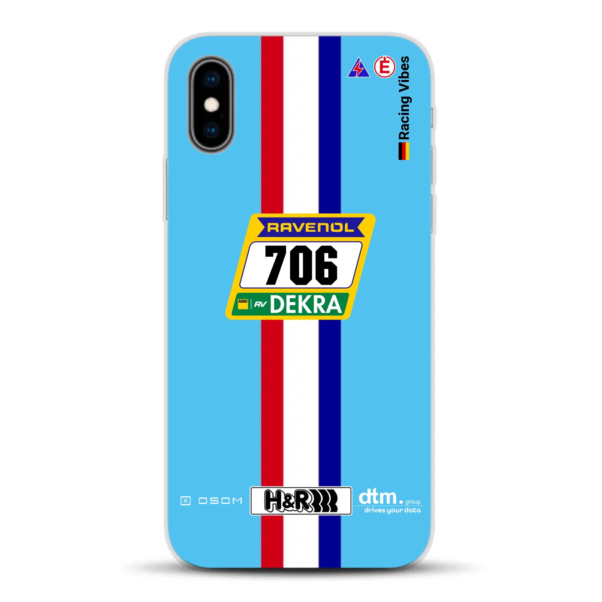 Glickenhaus SCG004c Nürburgring 2024 Livery - Individuelle Handyhülle für iPhone