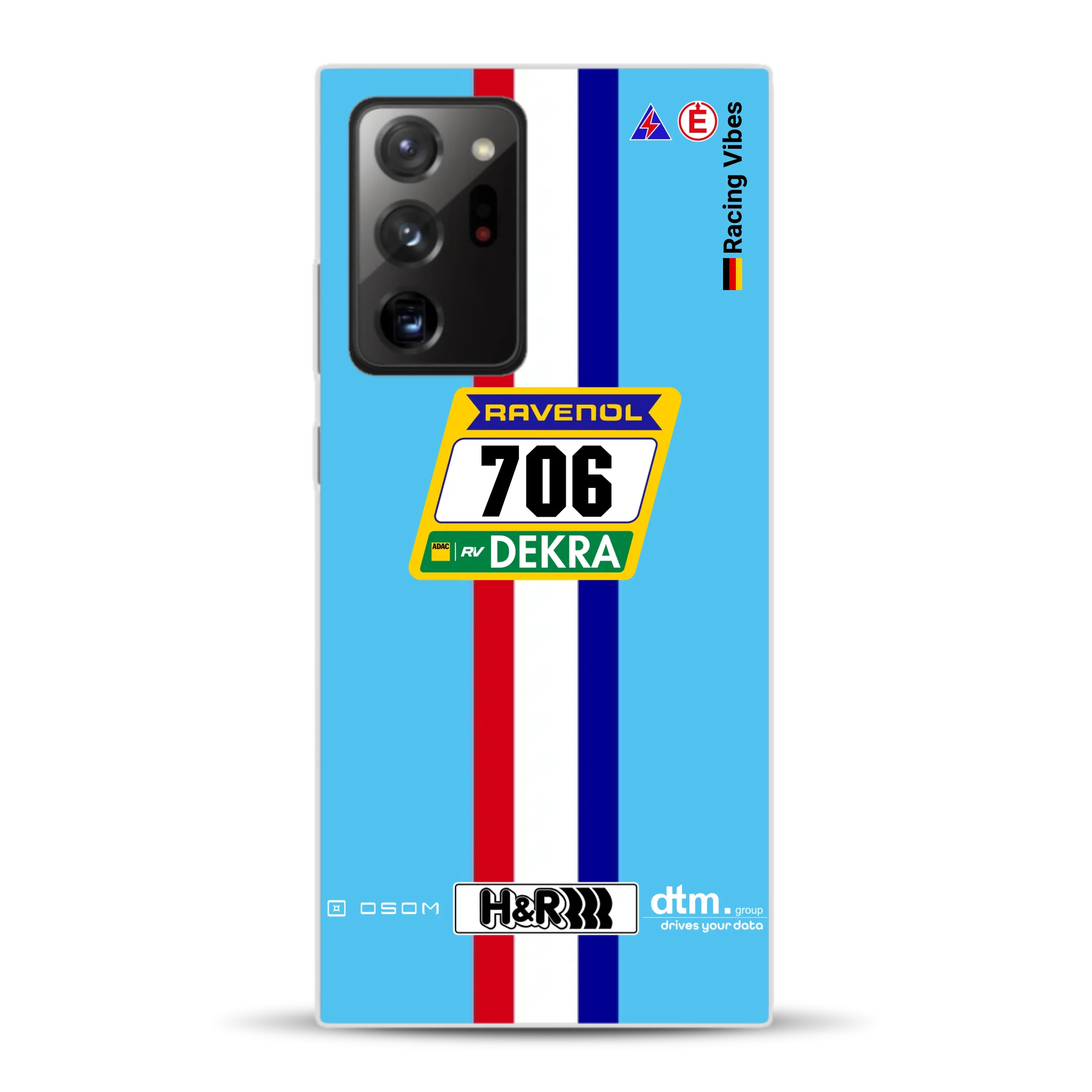 Glickenhaus SCG004c Nürburgring 2024 Livery - Custodia per cellulare personalizzata per Samsung