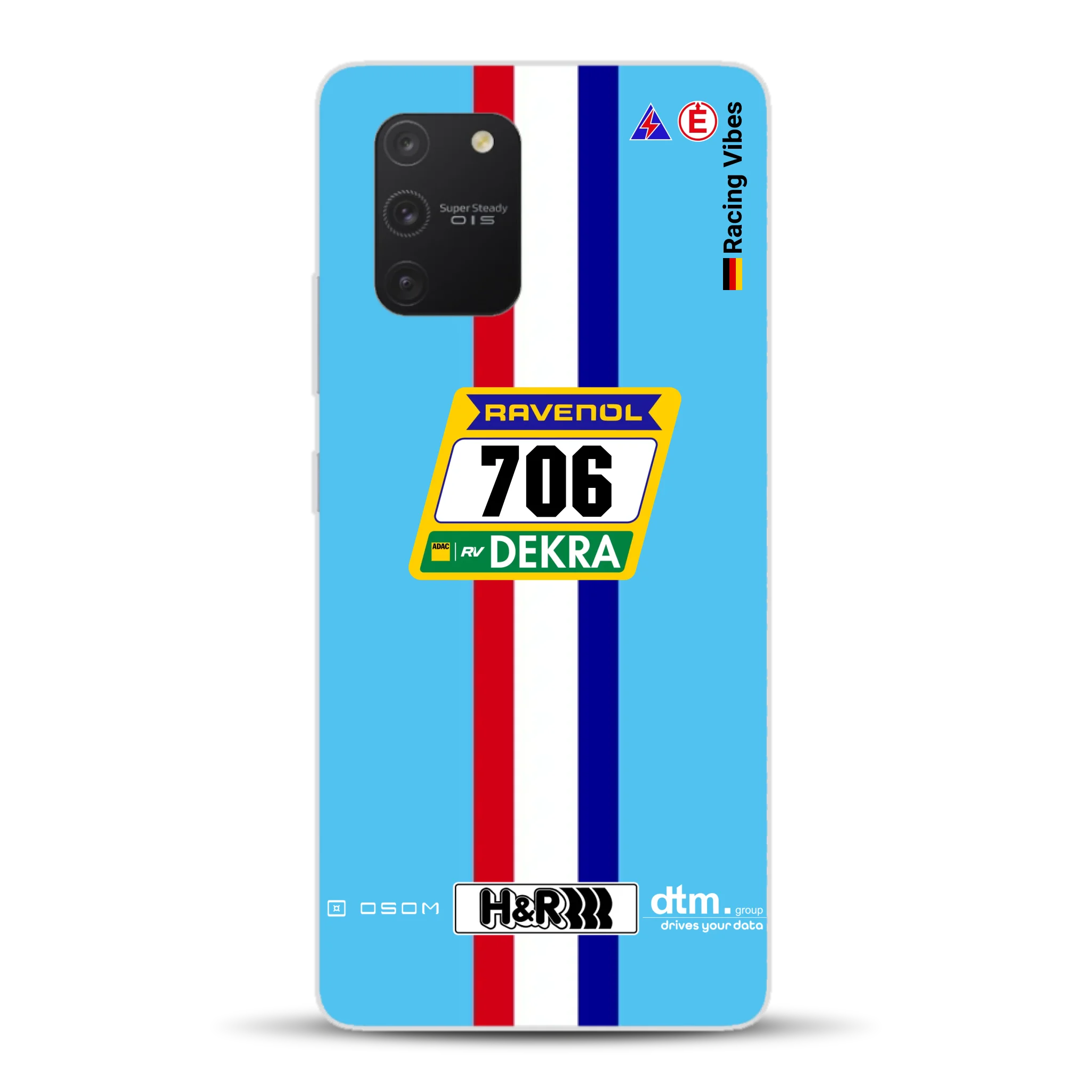 Glickenhaus SCG004c Nürburgring 2024 Livery - Personnalisé coque pour Samsung