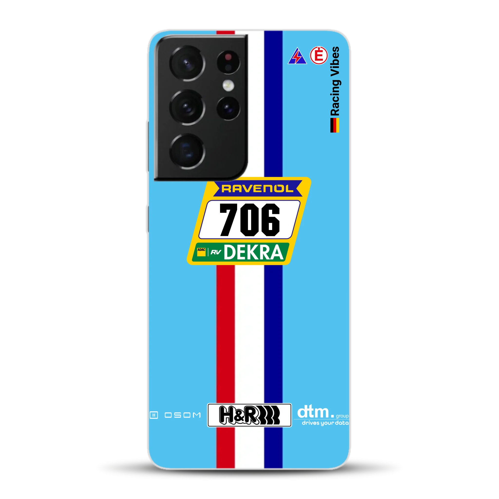 Glickenhaus SCG004c Nürburgring 2024 Livery - Custodia per cellulare personalizzata per Samsung