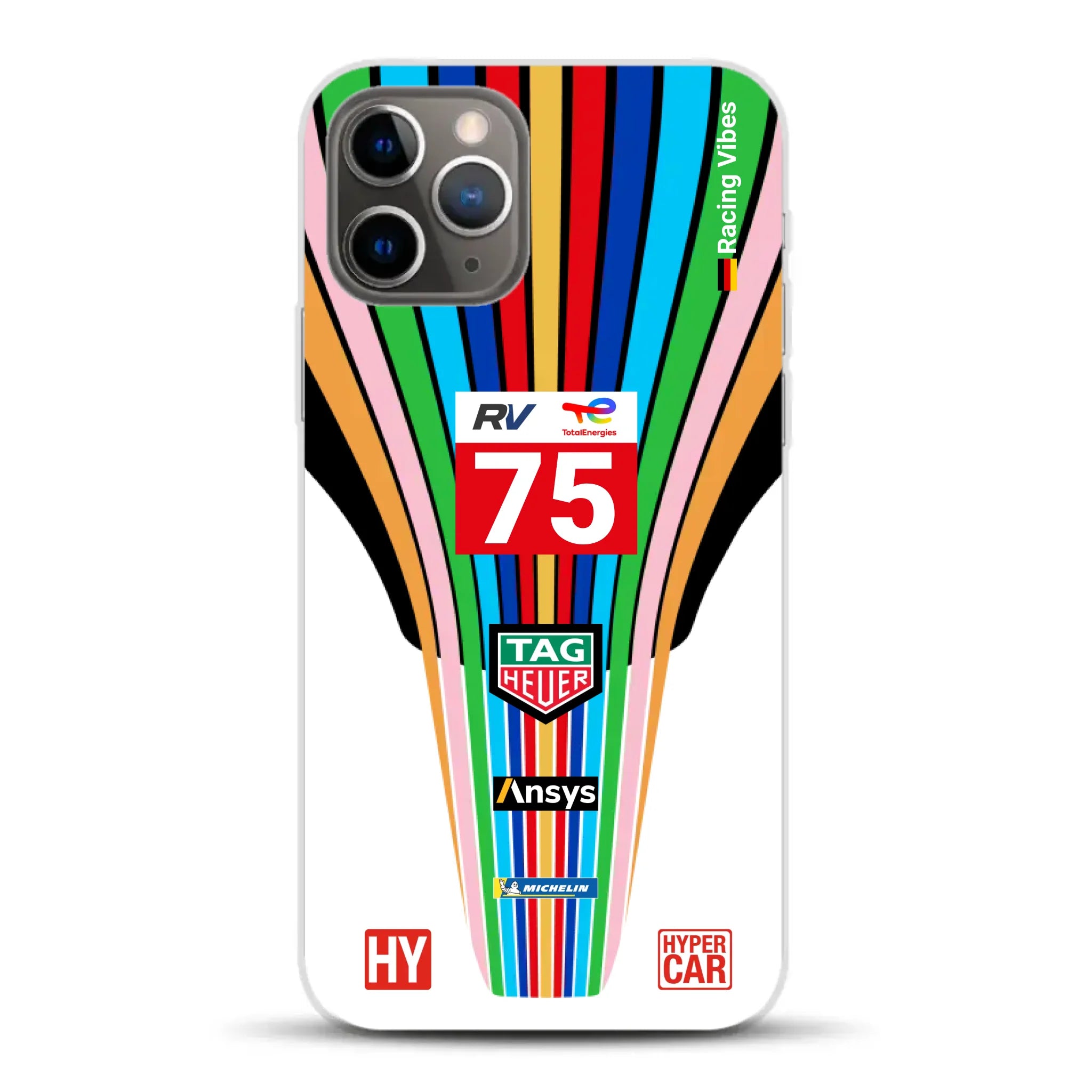 Porsche 963 #75 2023 Livery - Custodia per cellulare personalizzata per iPhone