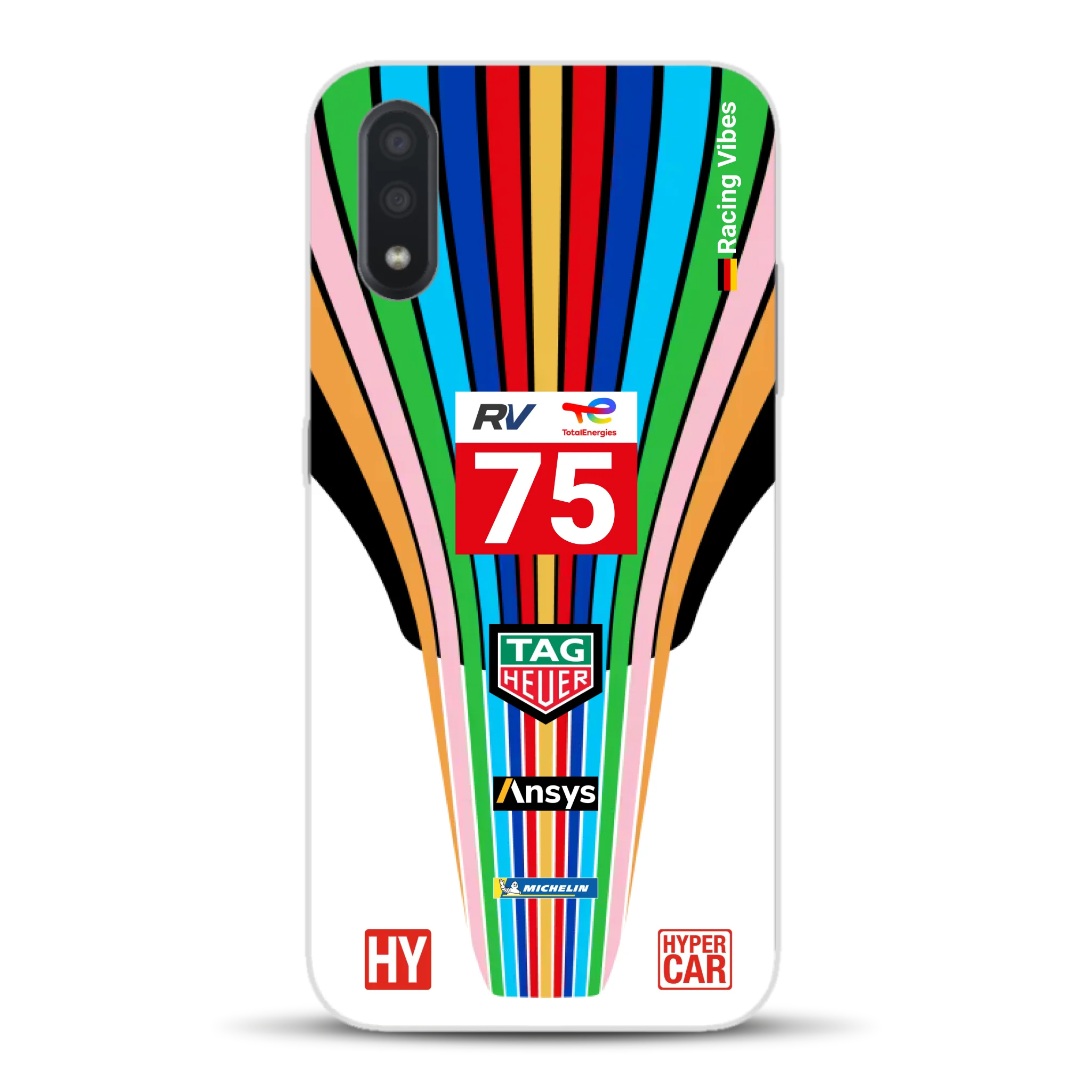 Porsche 963 #75 2023 Livery - Custodia per cellulare personalizzata per Samsung