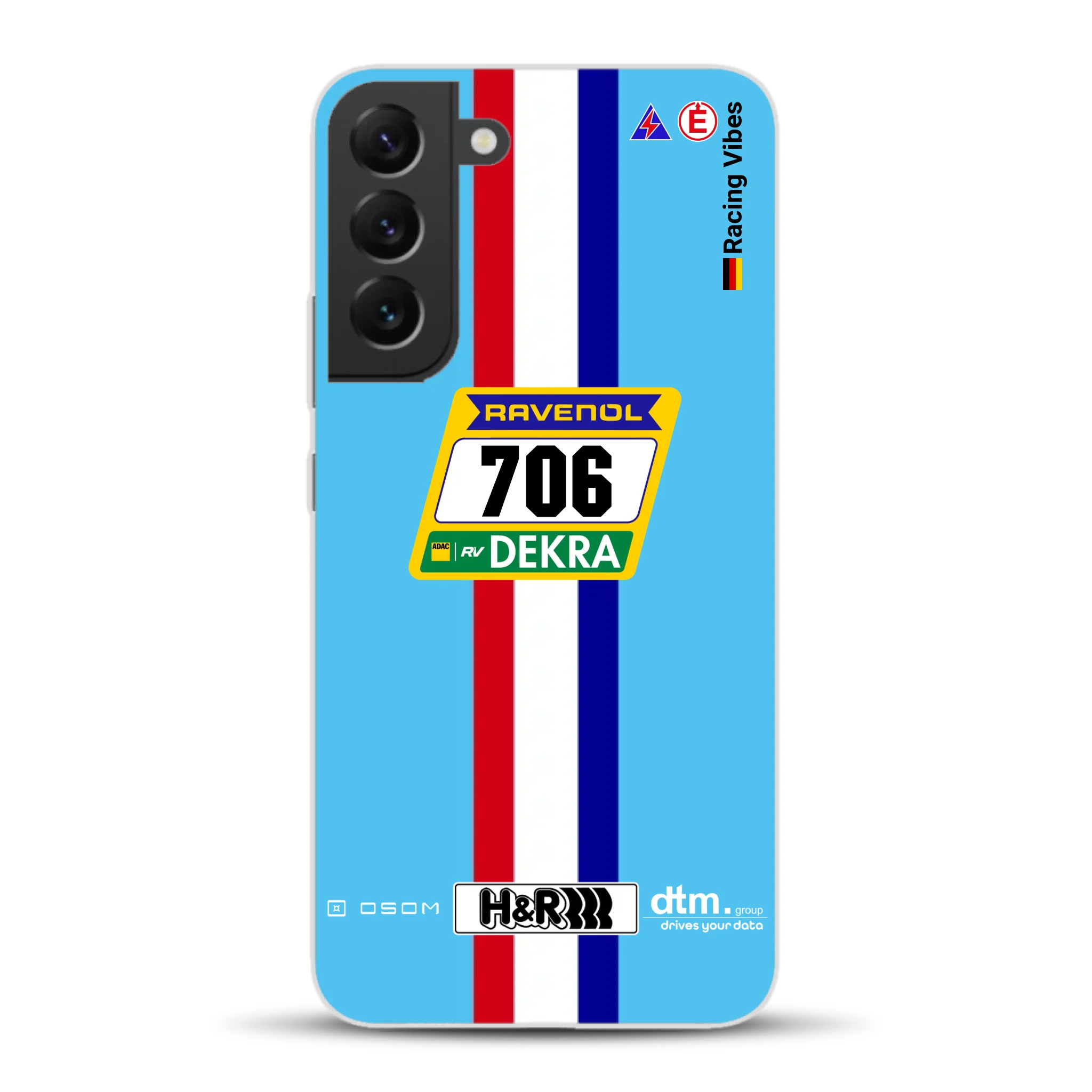 Glickenhaus SCG004c Nürburgring 2024 Livery - Custodia per cellulare personalizzata per Samsung