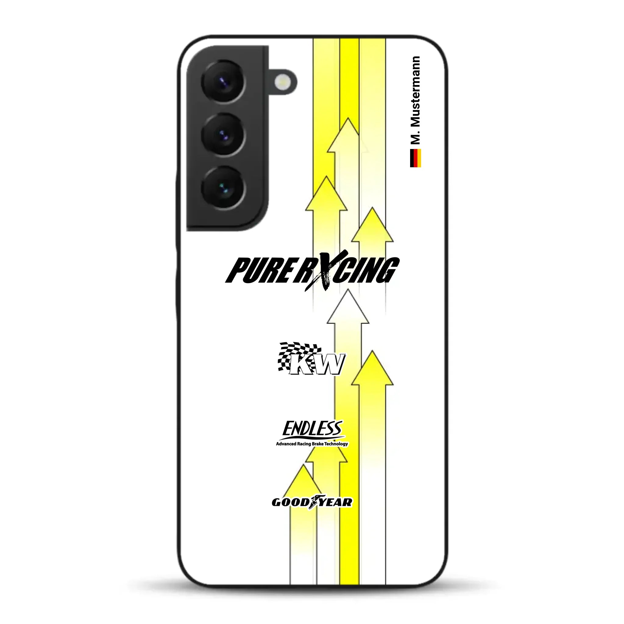 Grellino Porsche GT Livery - Personnalisé coque pour Samsung