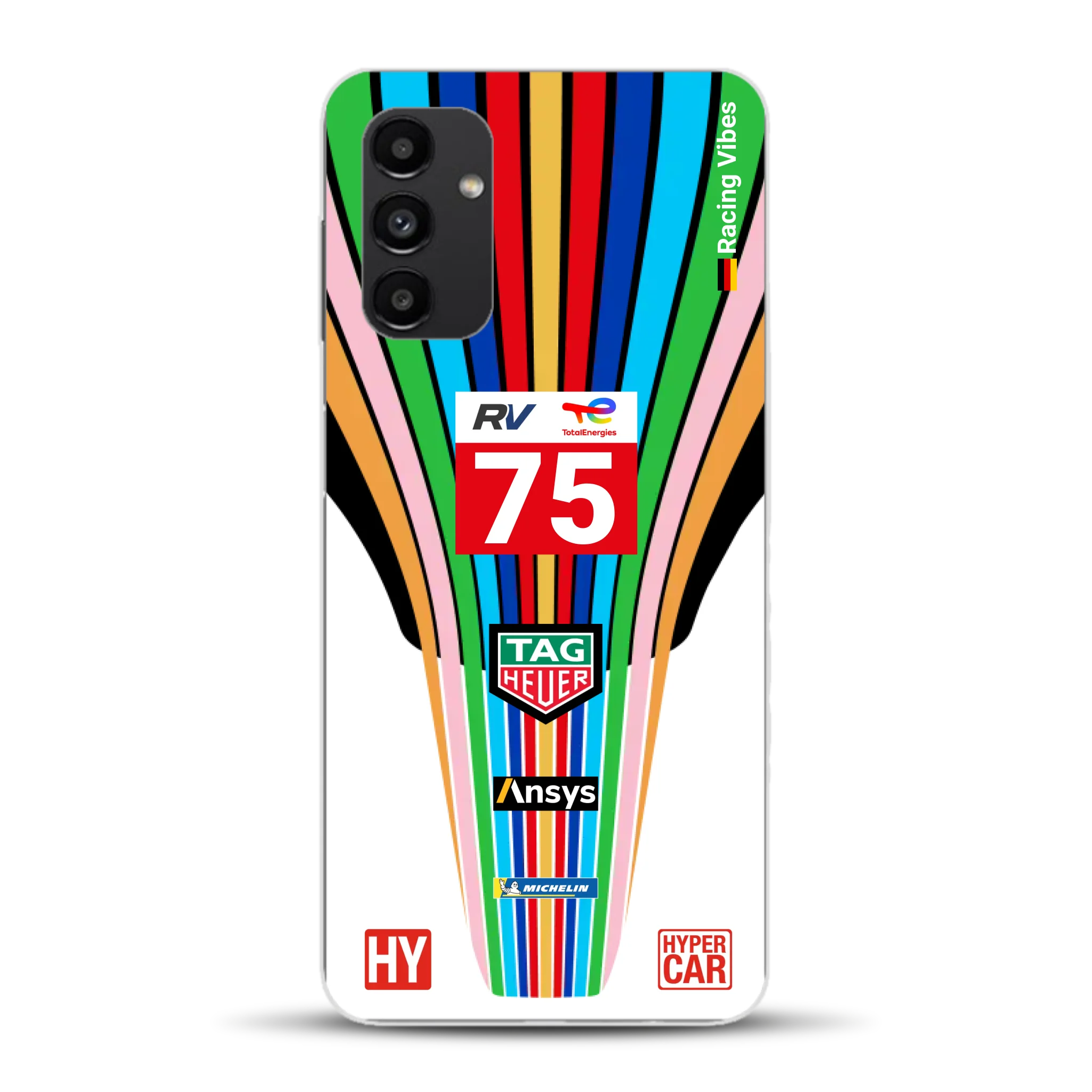 Porsche 963 #75 2023 Livery - Individuelle Handyhülle für Samsung