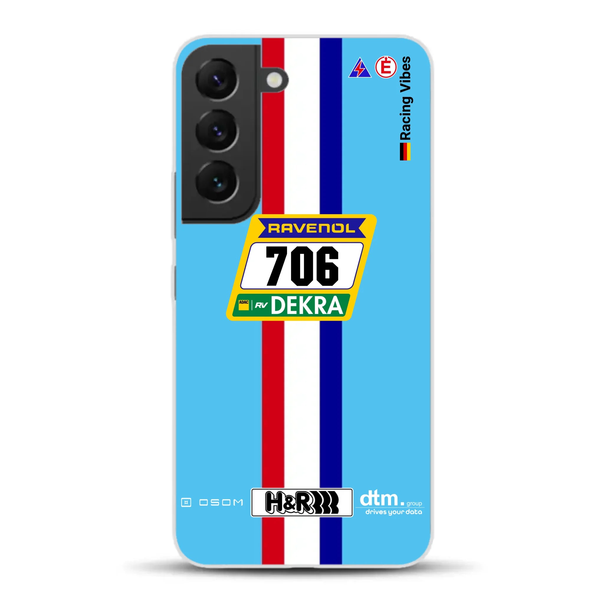 Glickenhaus SCG004c Nürburgring 2024 Livery - Custodia per cellulare personalizzata per Samsung