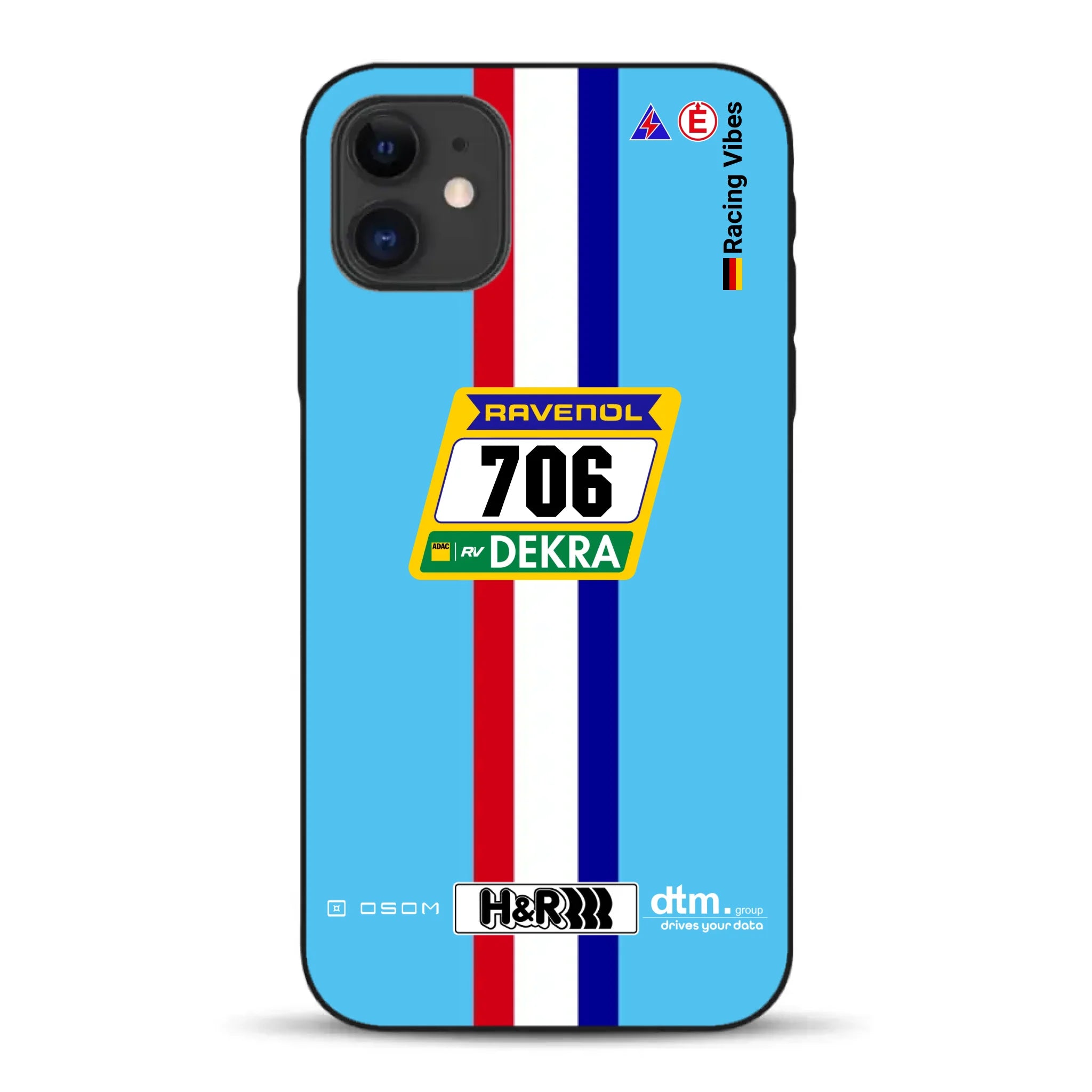 Glickenhaus SCG004c Nürburgring 2024 Livery - Personnalisé coque pour iPhone