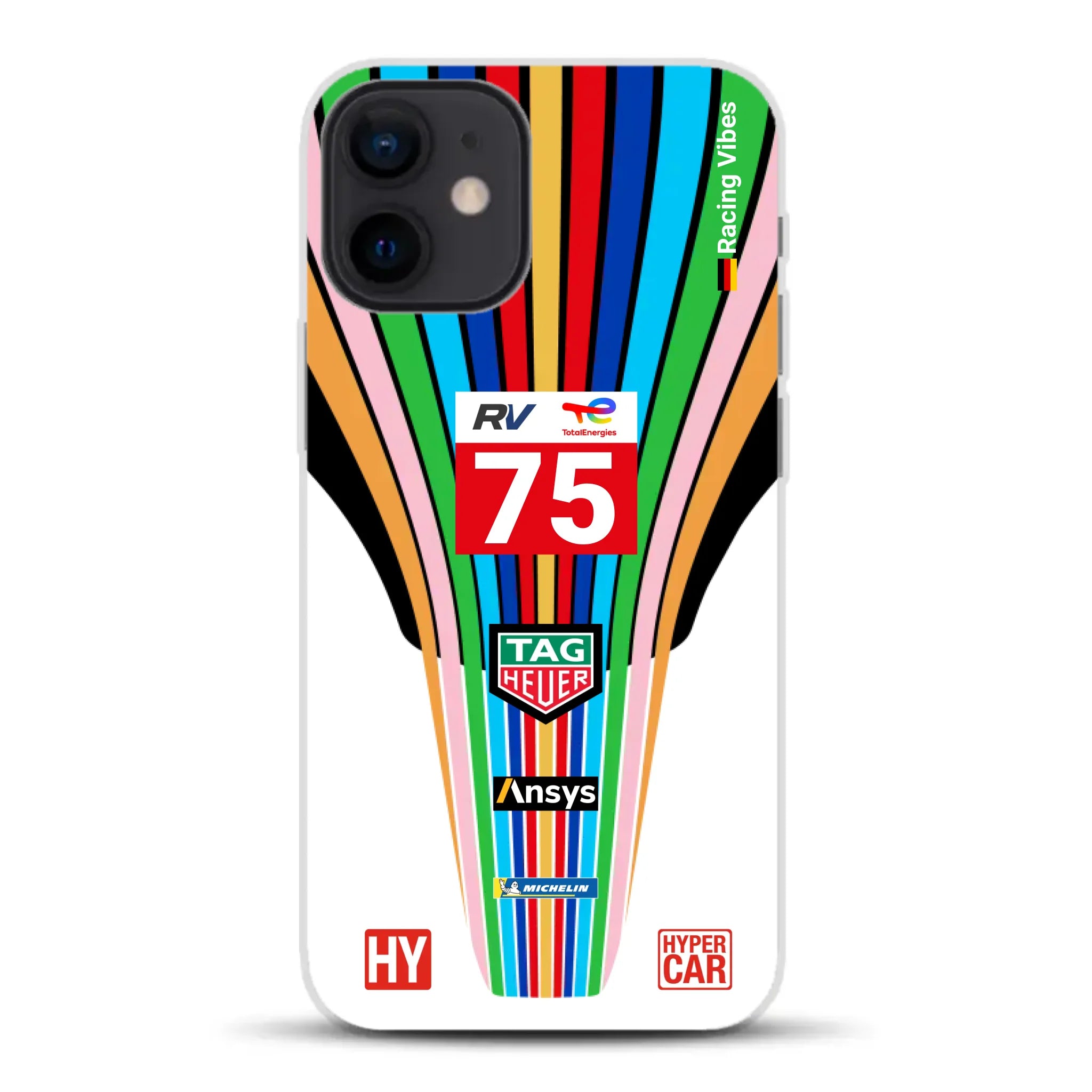 Porsche 963 #75 2023 Livery - Custodia per cellulare personalizzata per iPhone