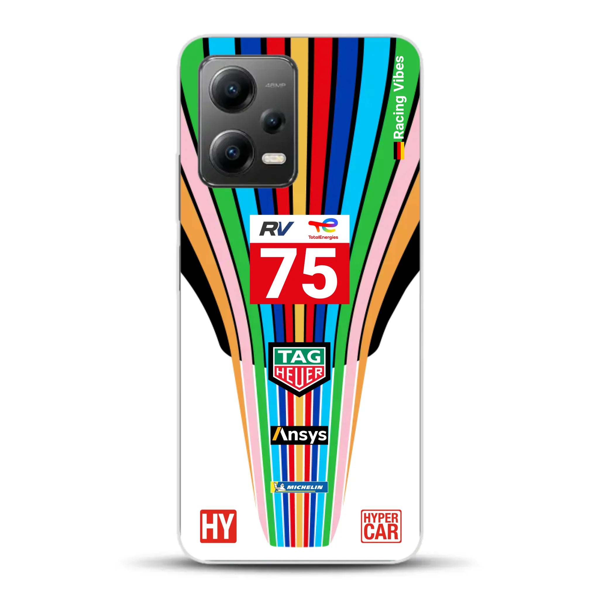 Porsche 963 #75 2023 Livery - Custom phone case for Xiaomi