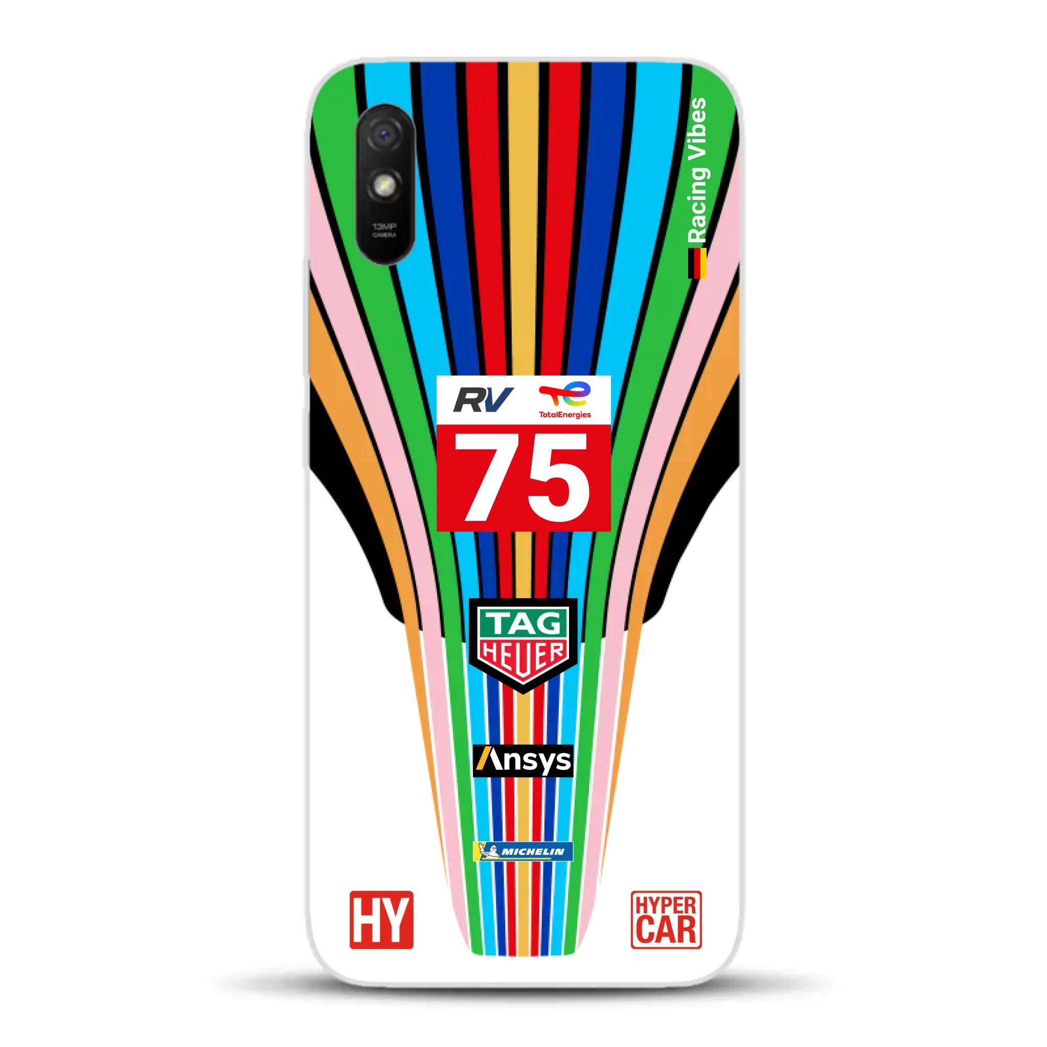 Porsche 963 #75 2023 Livery - Individuelle Handyhülle für Xiaomi