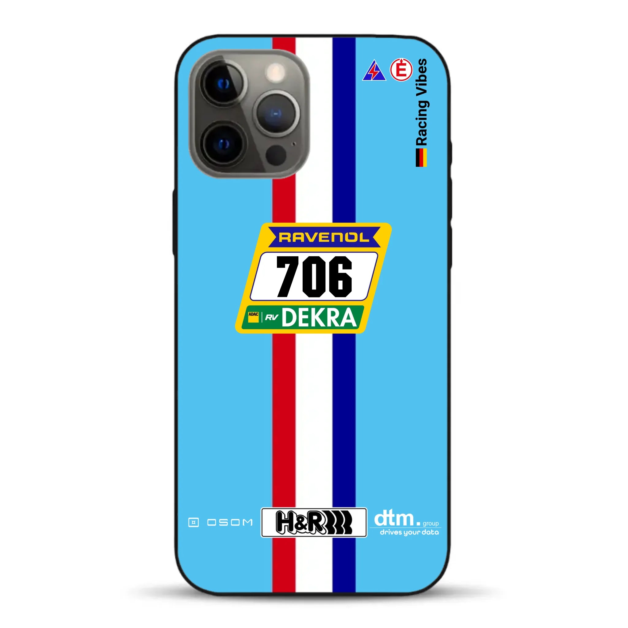Glickenhaus SCG004c Nürburgring 2024 Livery - Individuelle Handyhülle für iPhone