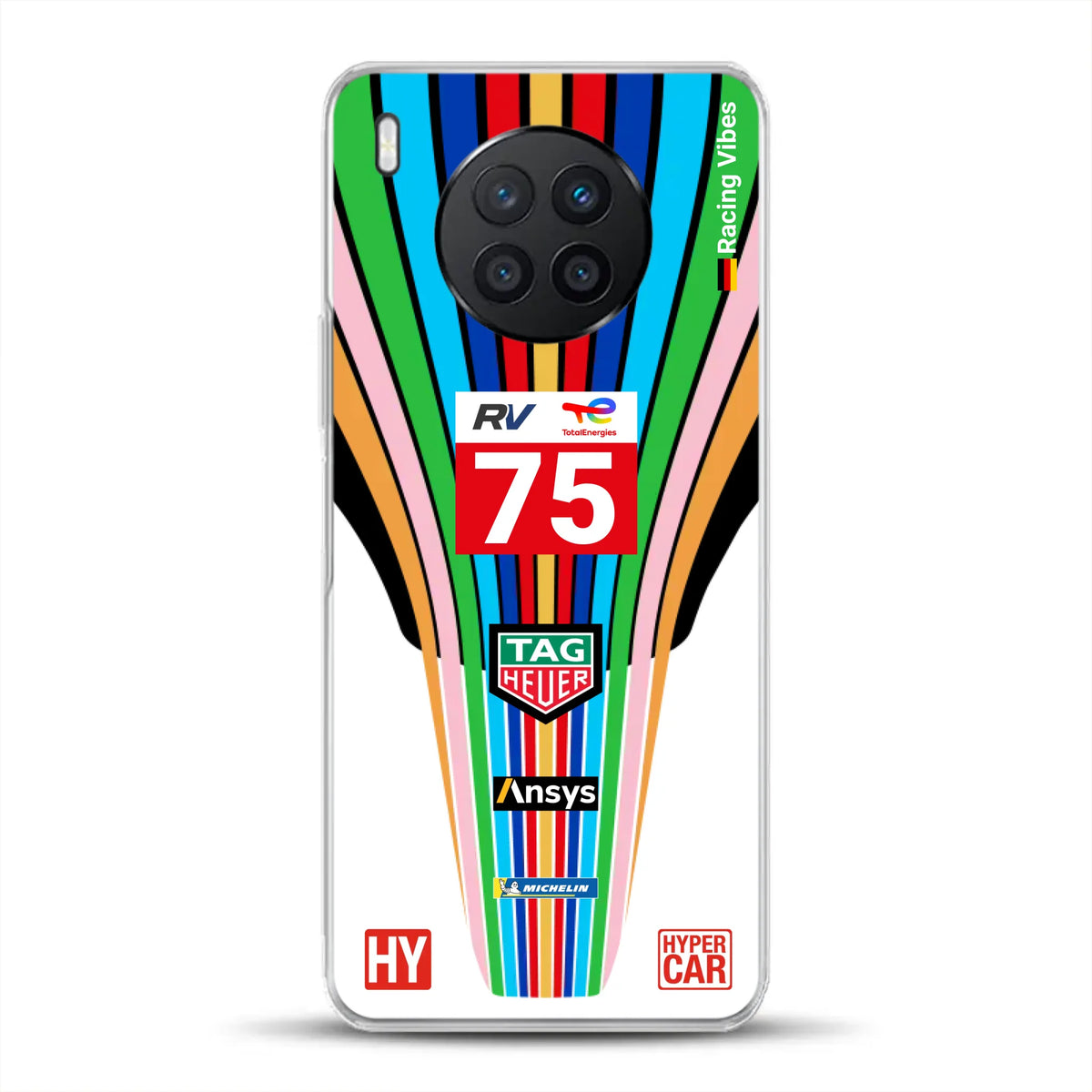Porsche 963 #75 2023 Livery - Individuelle Handyhülle für Huawei