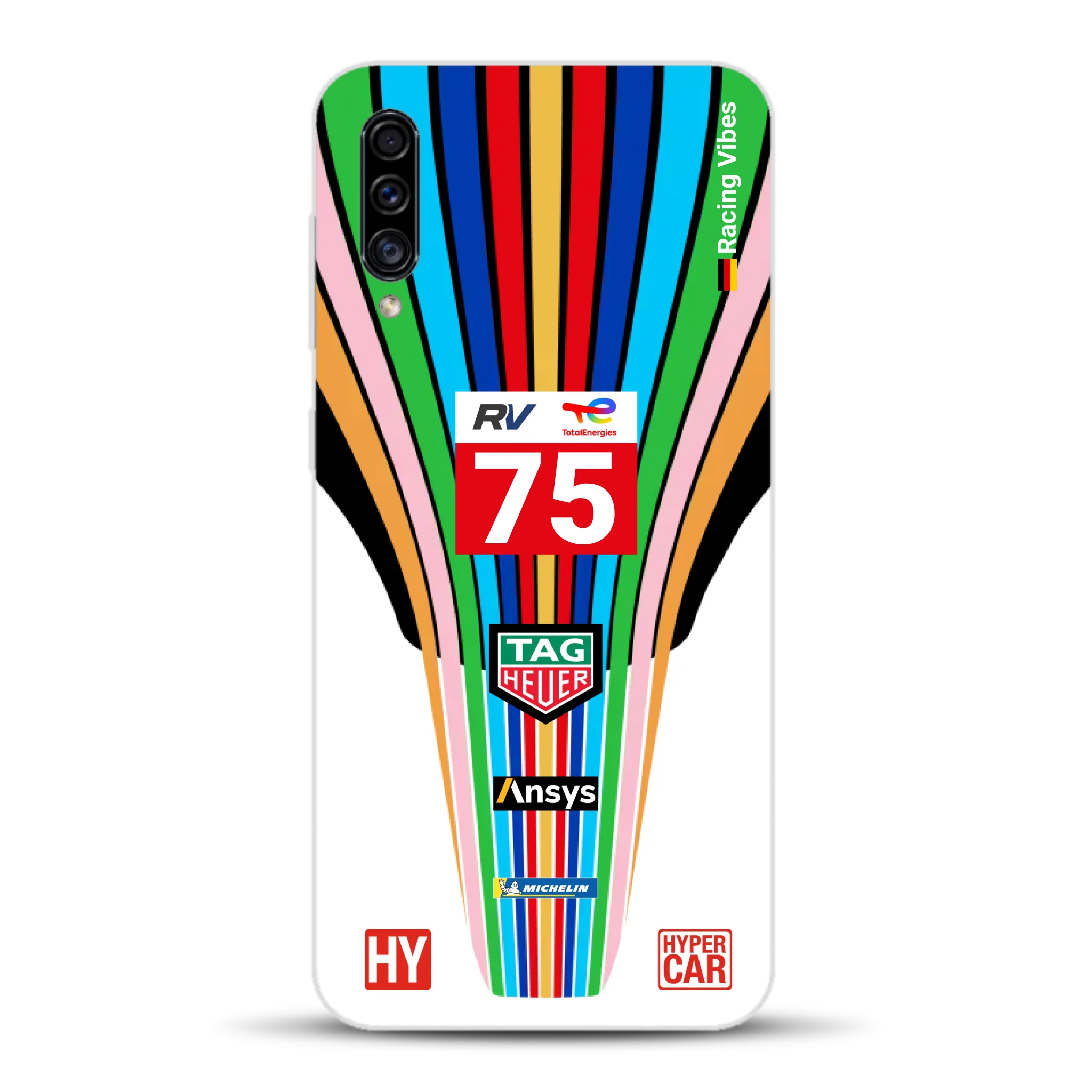 Porsche 963 #75 2023 Livery - Custodia per cellulare personalizzata per Samsung