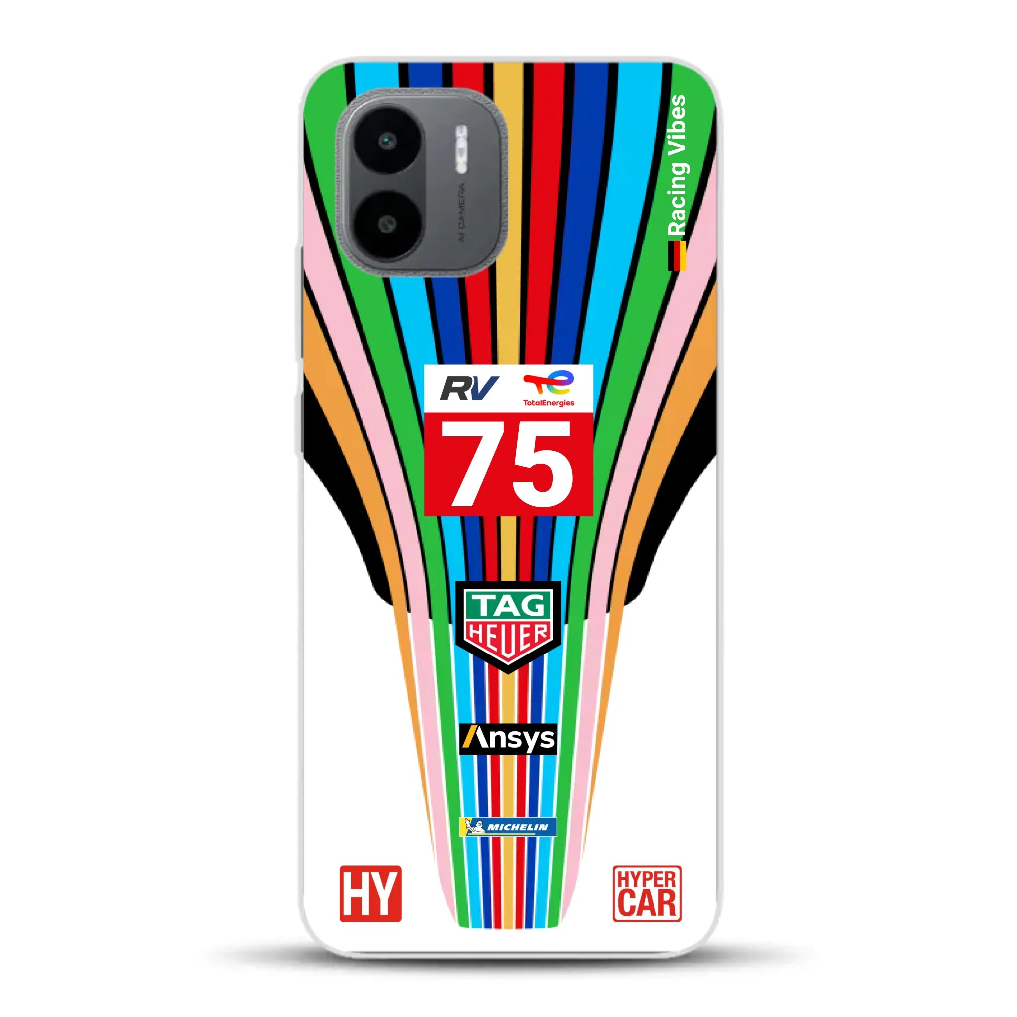 Porsche 963 #75 2023 Livery - Individuelle Handyhülle für Xiaomi