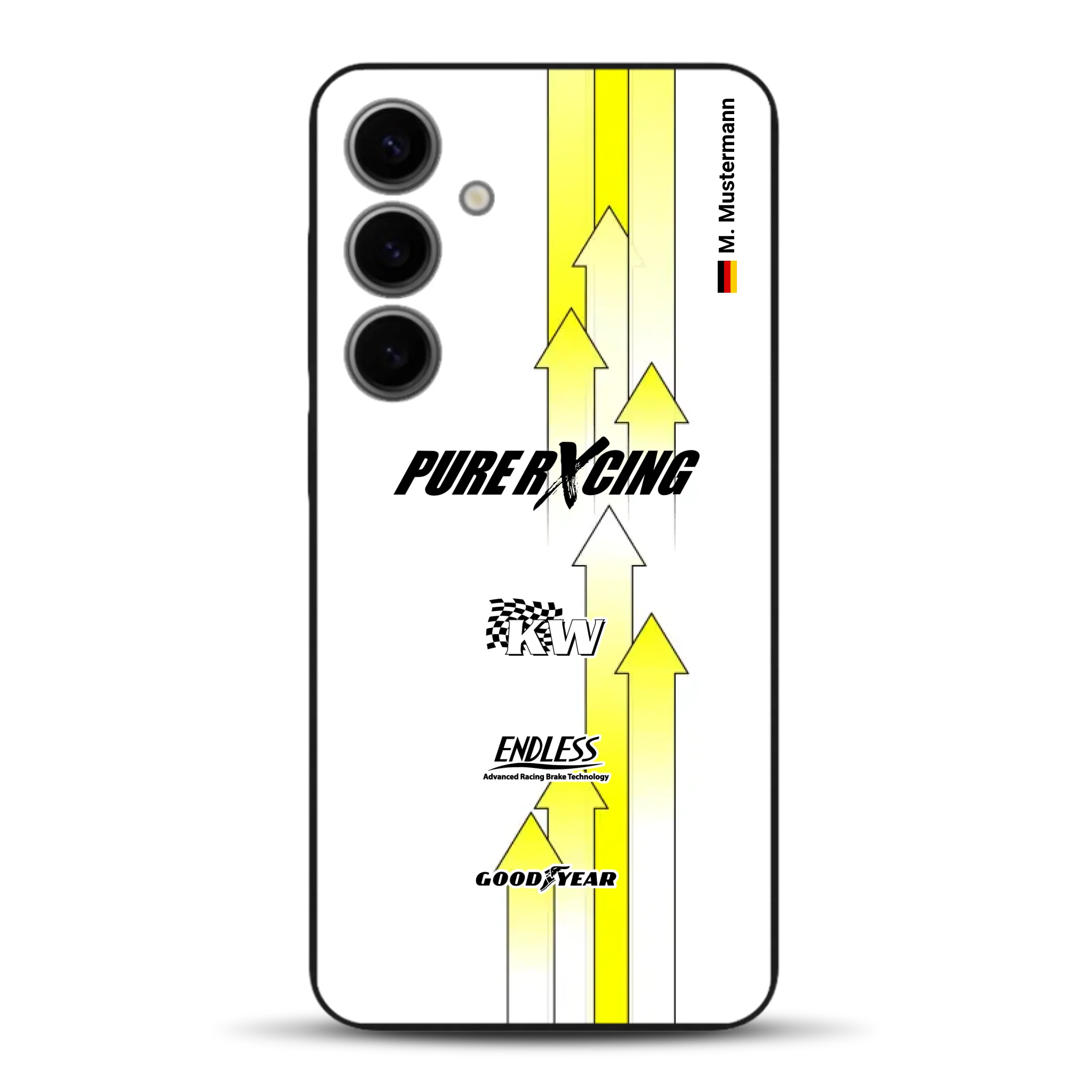 Grellino Porsche GT Livery - Custom phone case for Samsung