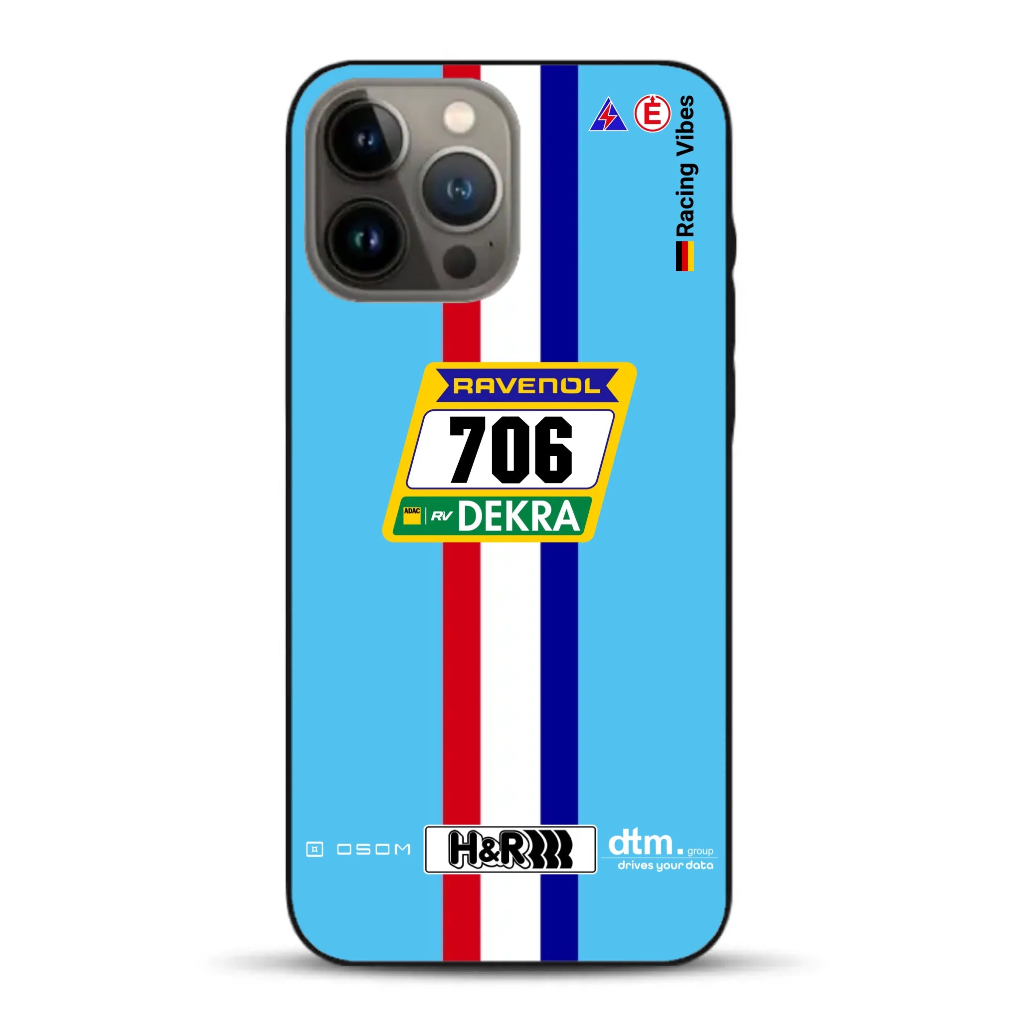 Glickenhaus SCG004c Nürburgring 2024 Livery - Individuelle Handyhülle für iPhone