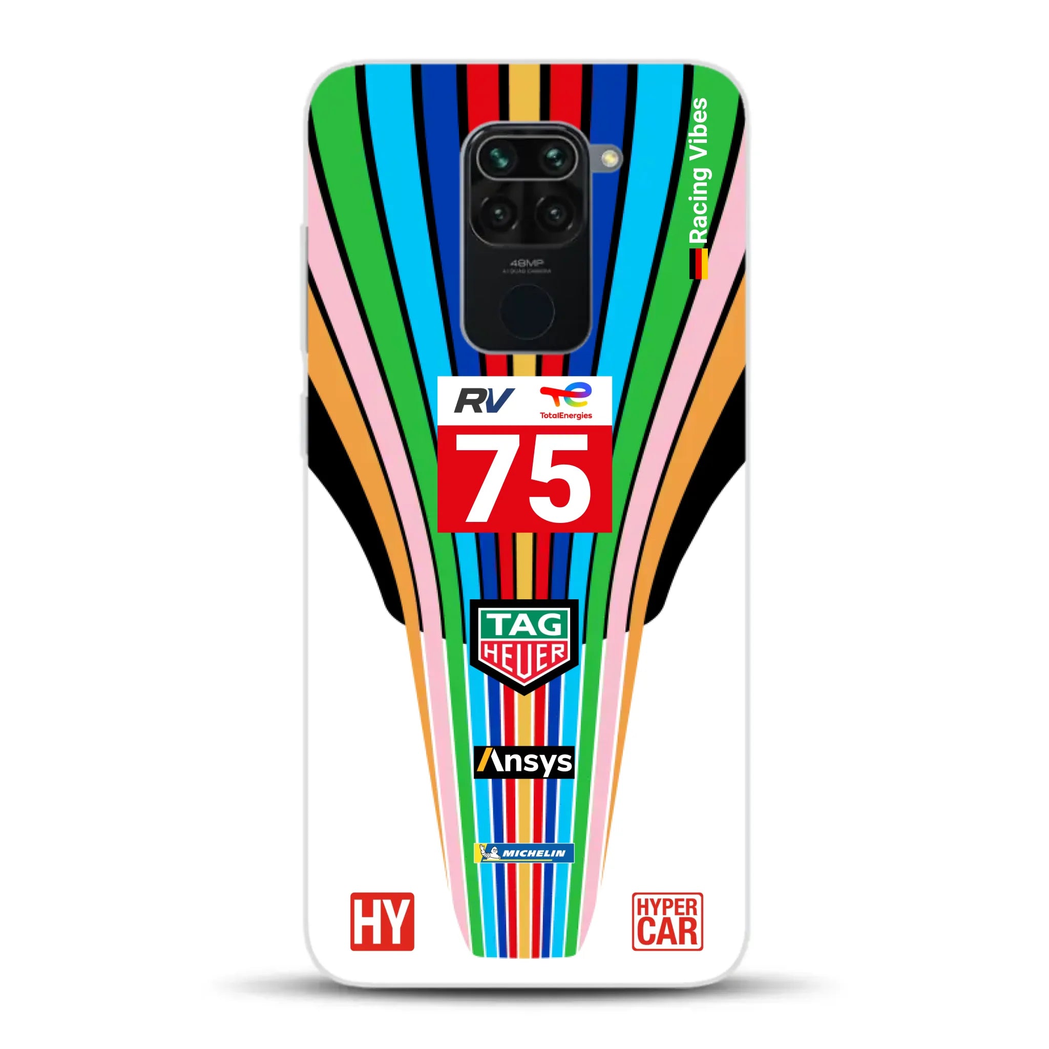 Porsche 963 #75 2023 Livery - Custodia per cellulare personalizzata per Xiaomi