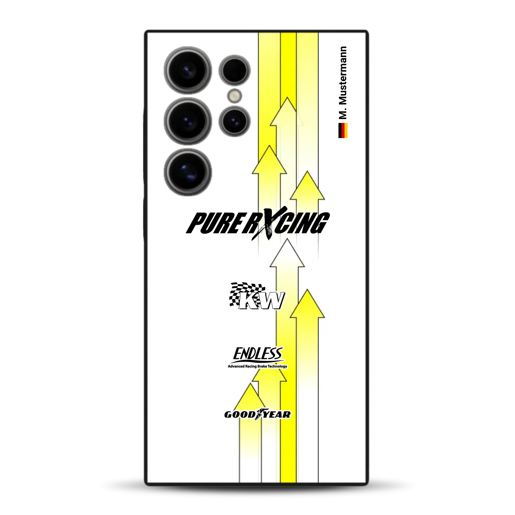 Grellino Porsche GT Livery - Custom phone case for Samsung