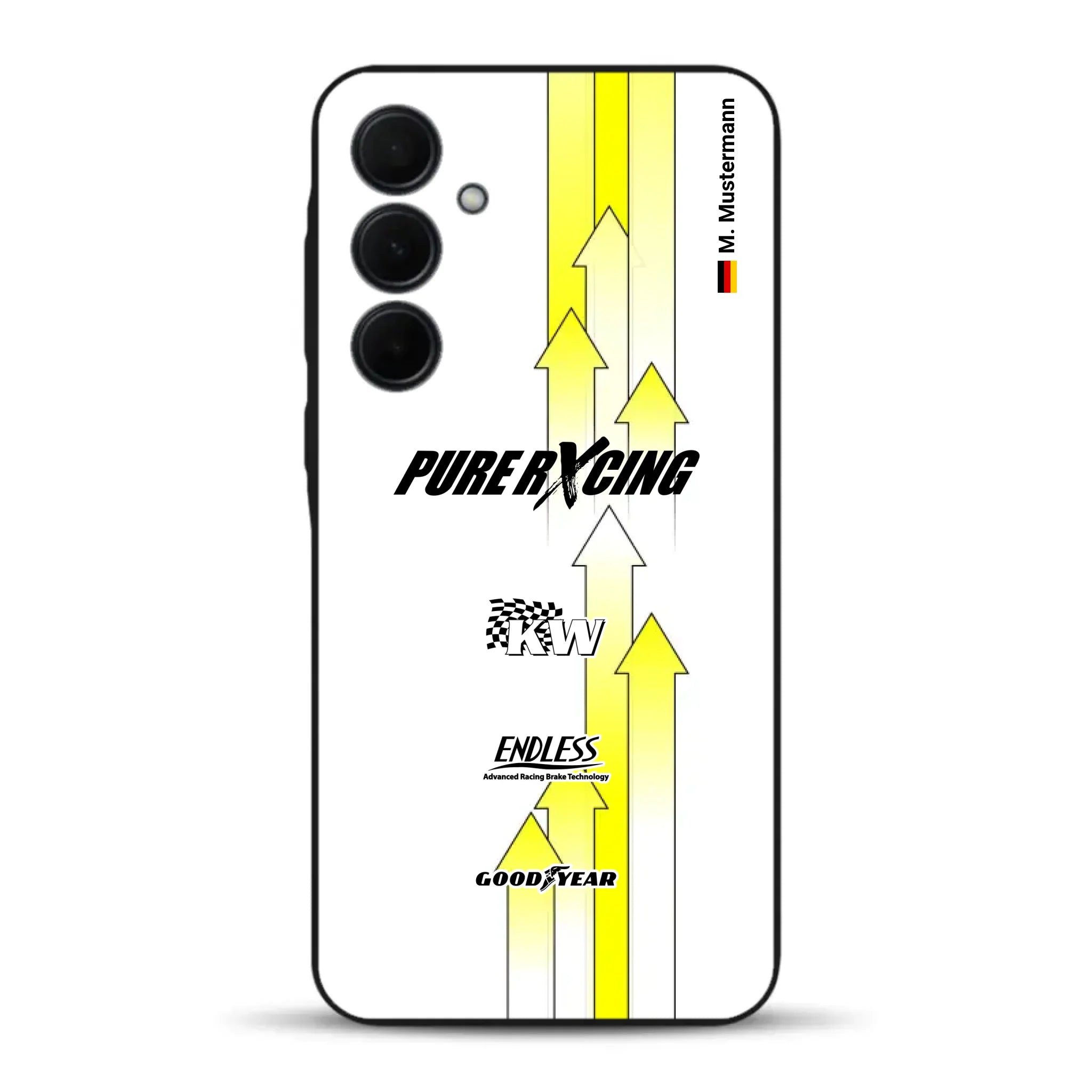 Grellino Porsche GT Livery - Custom phone case for Samsung