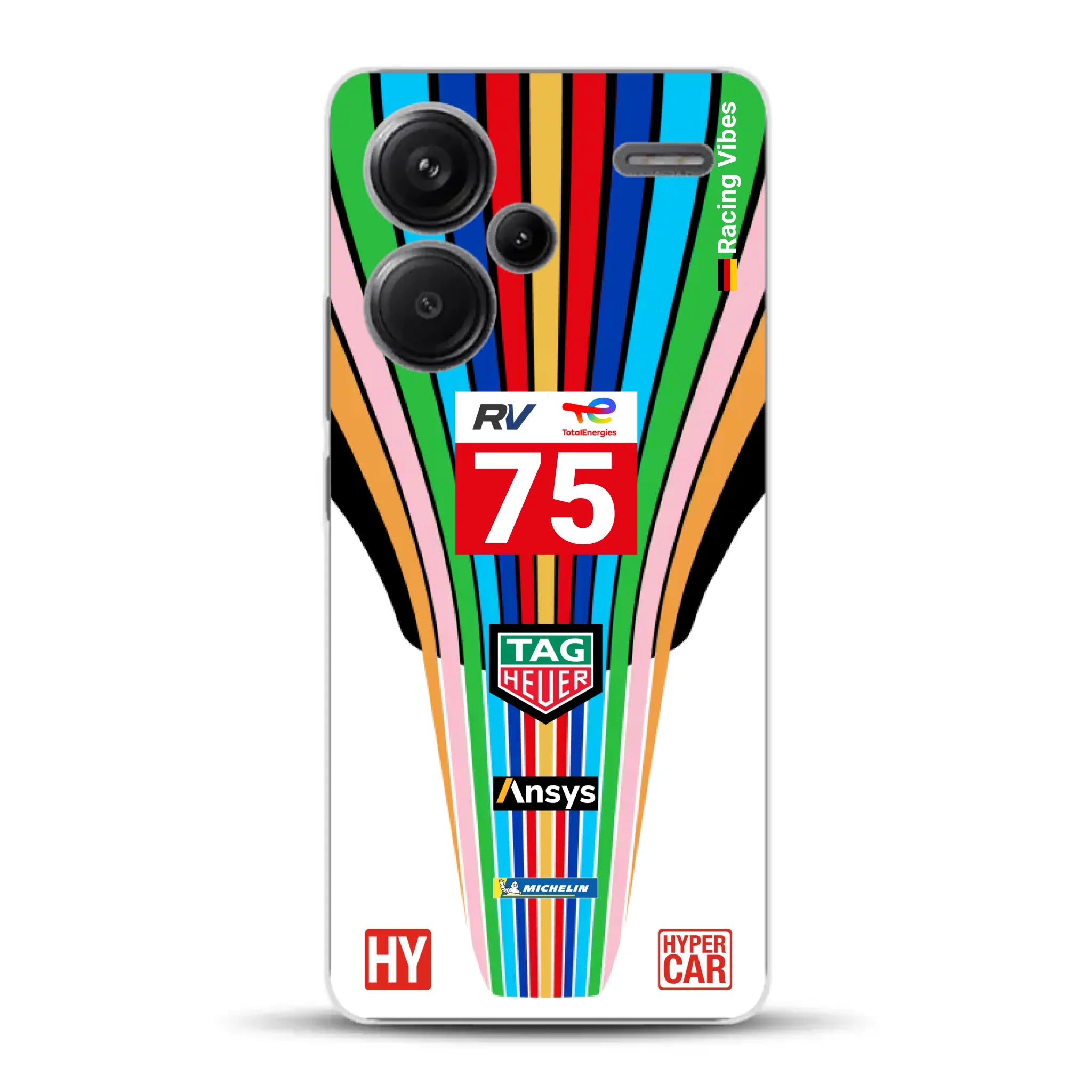 Porsche 963 #75 2023 Livery - Individuelle Handyhülle für Xiaomi