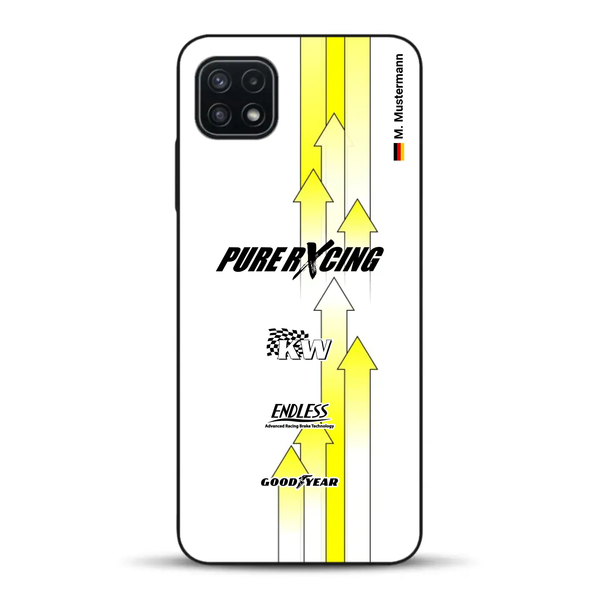 Grellino Porsche GT Livery - Personnalisé coque pour Samsung