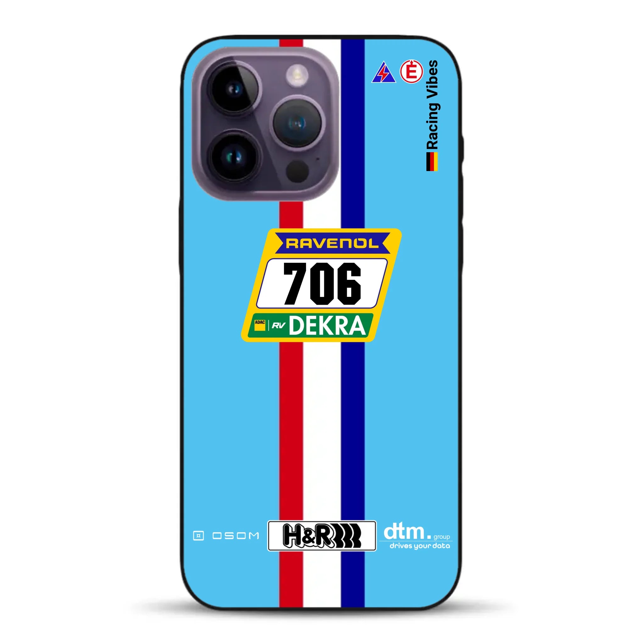 Glickenhaus SCG004c Nürburgring 2024 Livery - Personnalisé coque pour iPhone