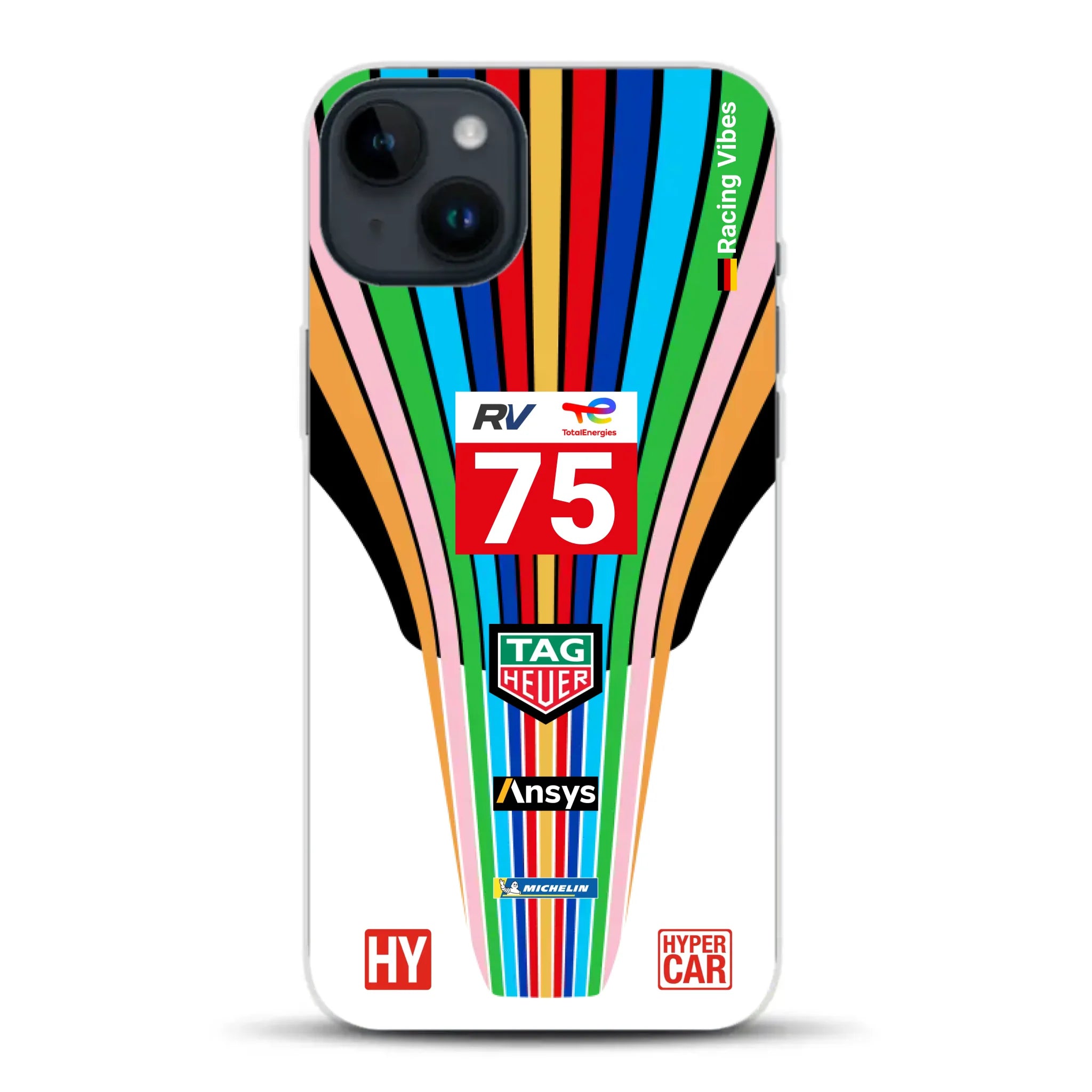 Porsche 963 #75 2023 Livery - Individuelle Handyhülle für iPhone