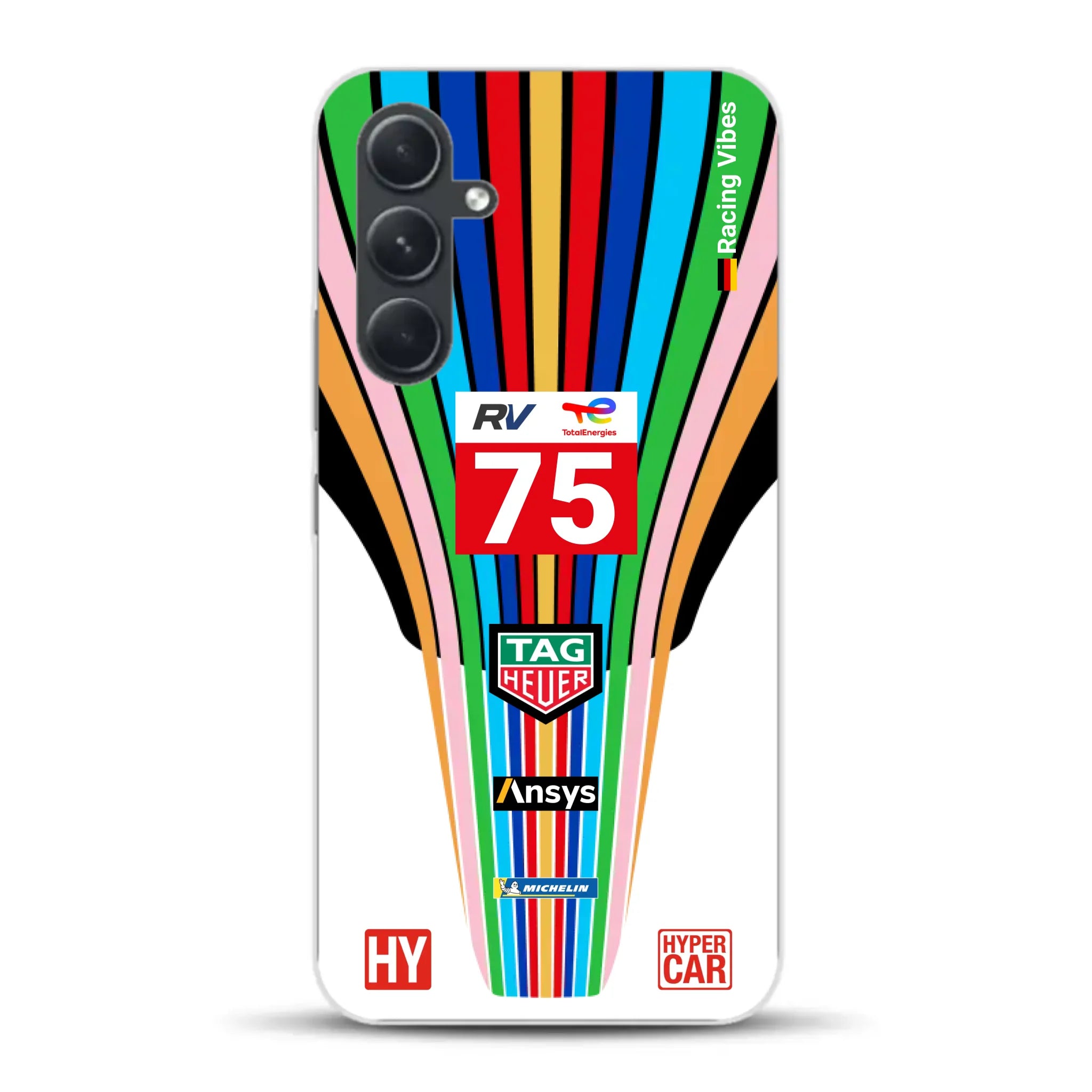 Porsche 963 #75 2023 Livery - Individuelle Handyhülle für Samsung