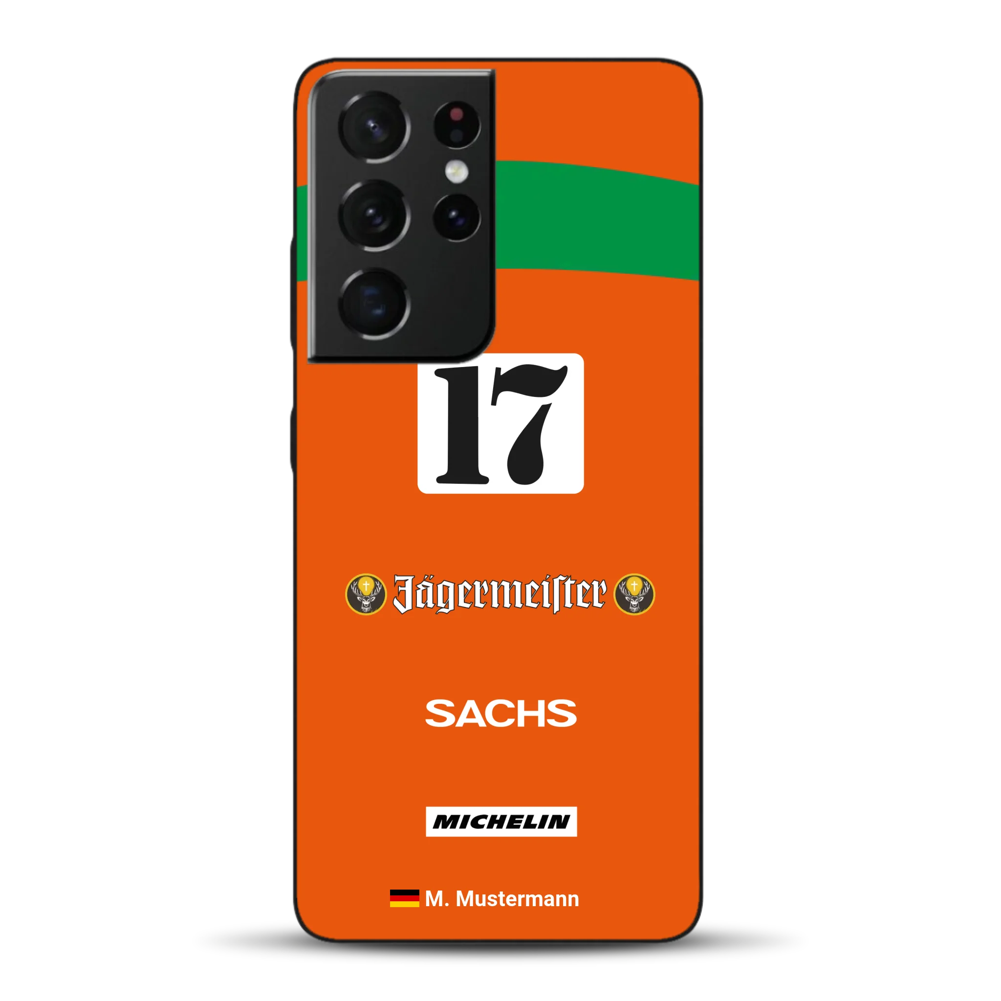 Brun Porsche 962 Livery - Custodia per cellulare personalizzata per Samsung