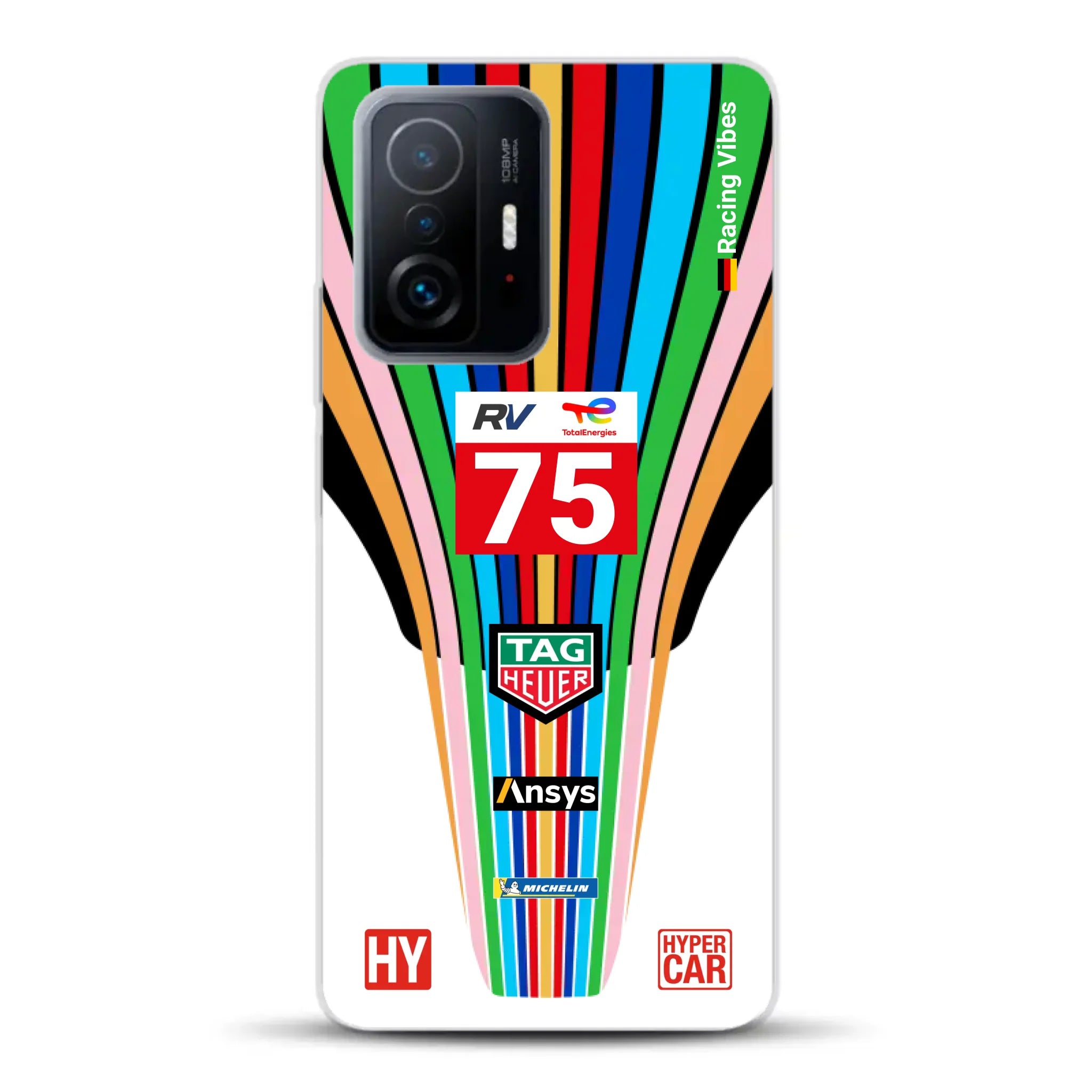 Porsche 963 #75 2023 Livery - Individuelle Handyhülle für Xiaomi