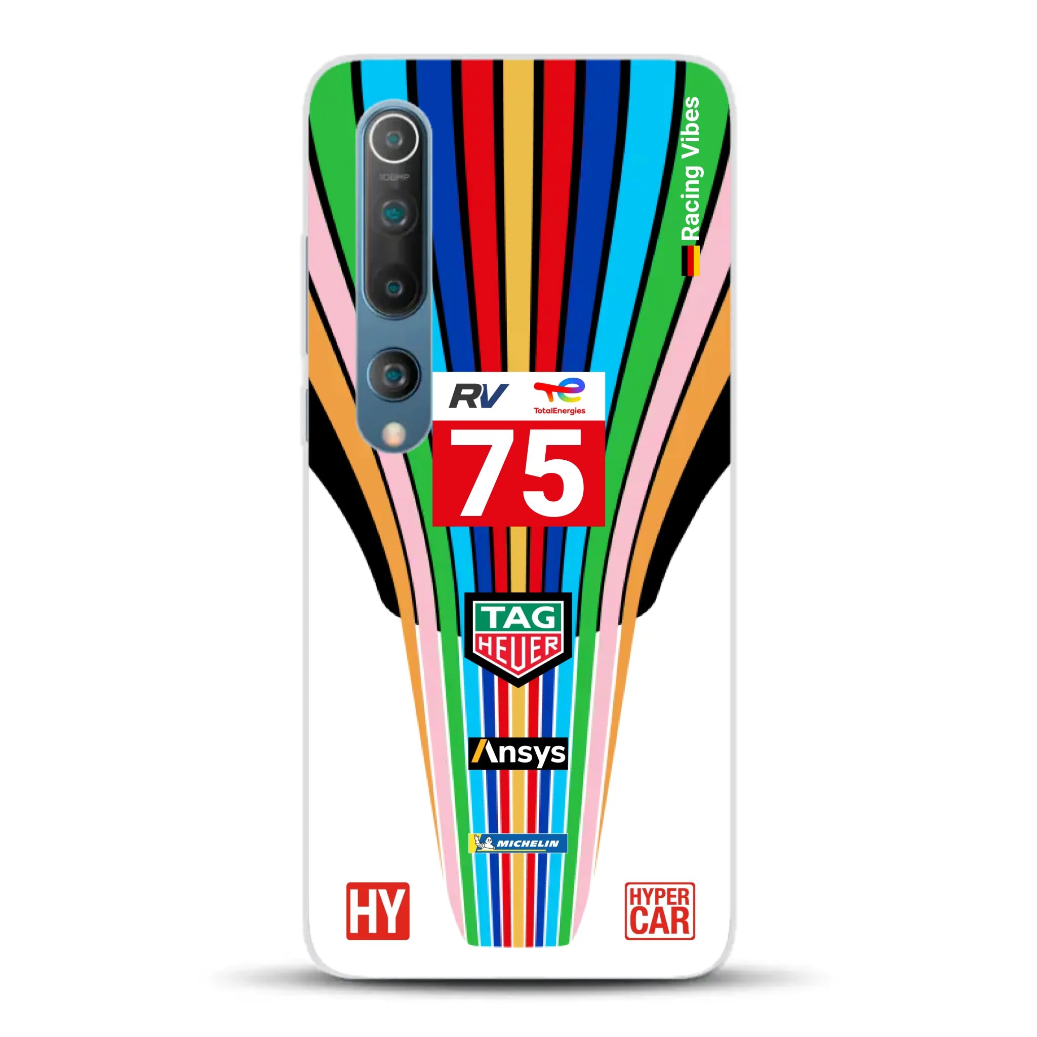 Porsche 963 #75 2023 Livery - Custodia per cellulare personalizzata per Xiaomi