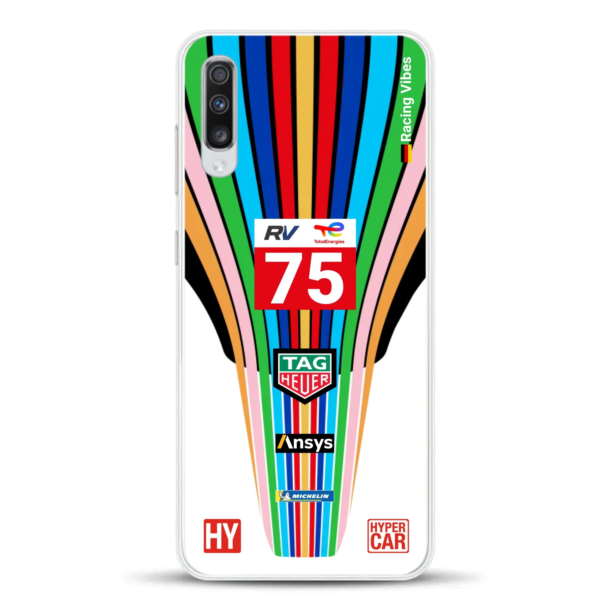Porsche 963 #75 2023 Livery - Custodia per cellulare personalizzata per Samsung
