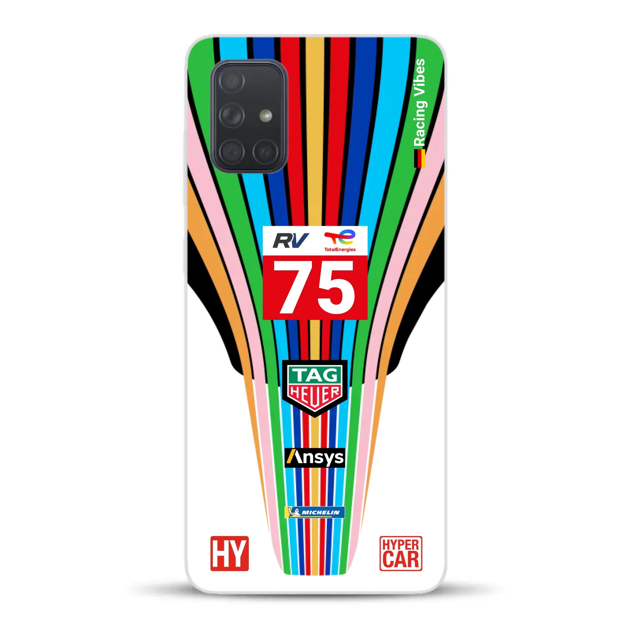 Porsche 963 #75 2023 Livery - Custodia per cellulare personalizzata per Samsung
