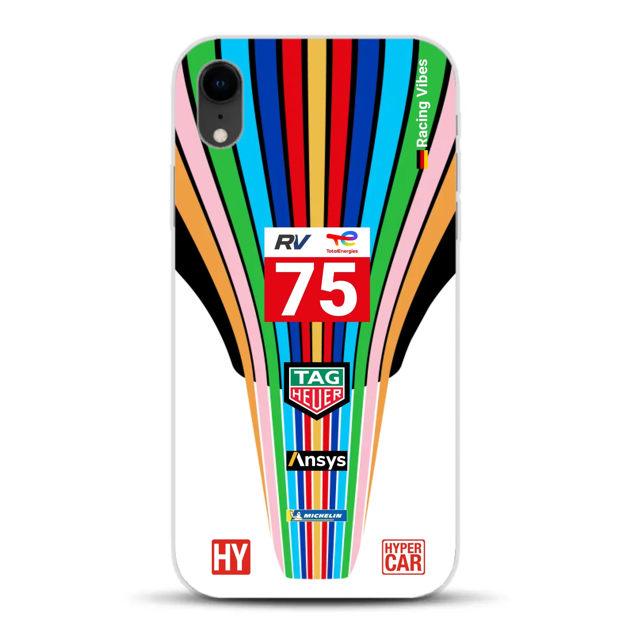 Porsche 963 #75 2023 Livery - Custodia per cellulare personalizzata per iPhone