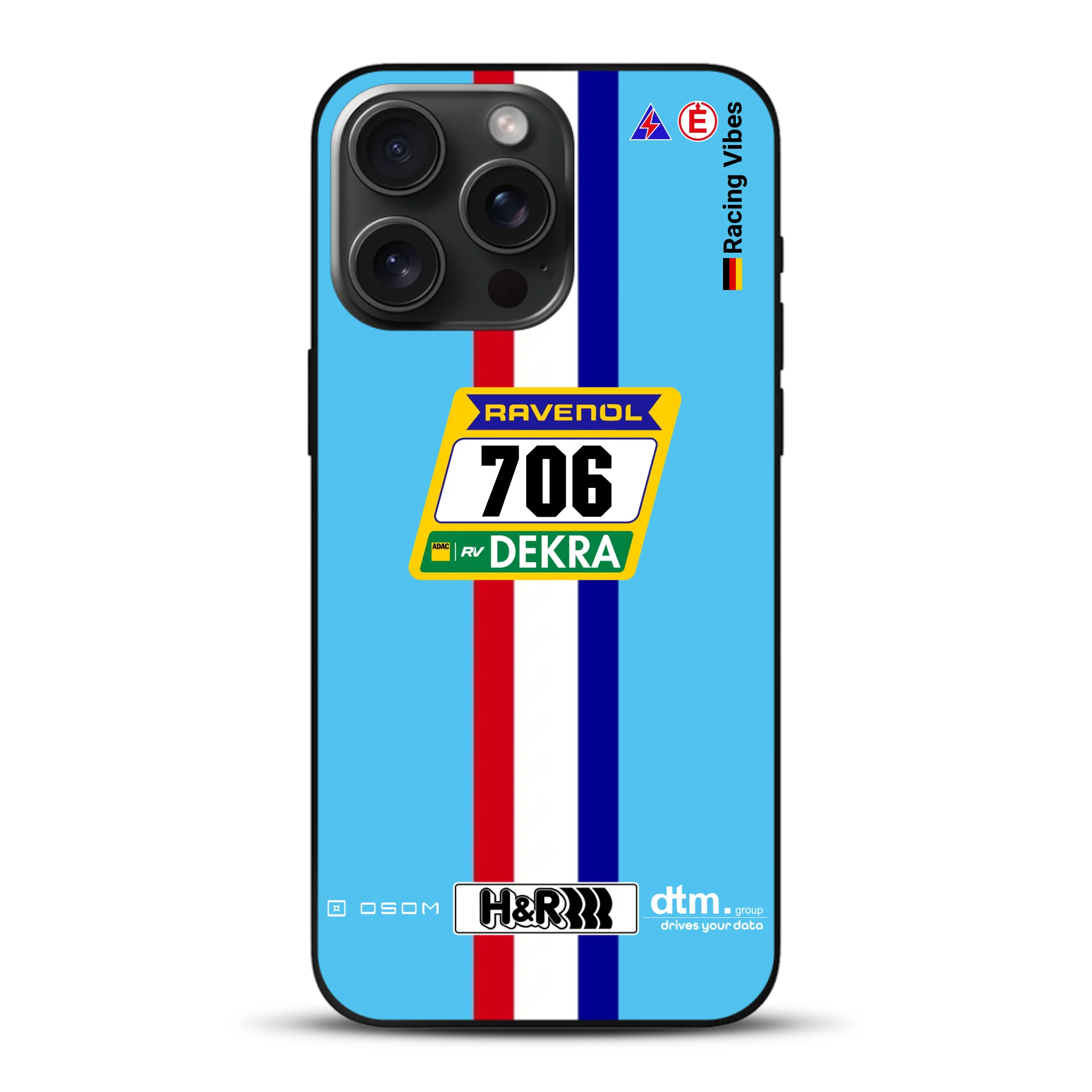 Glickenhaus SCG004c Nürburgring 2024 Livery - Individuelle Handyhülle für iPhone