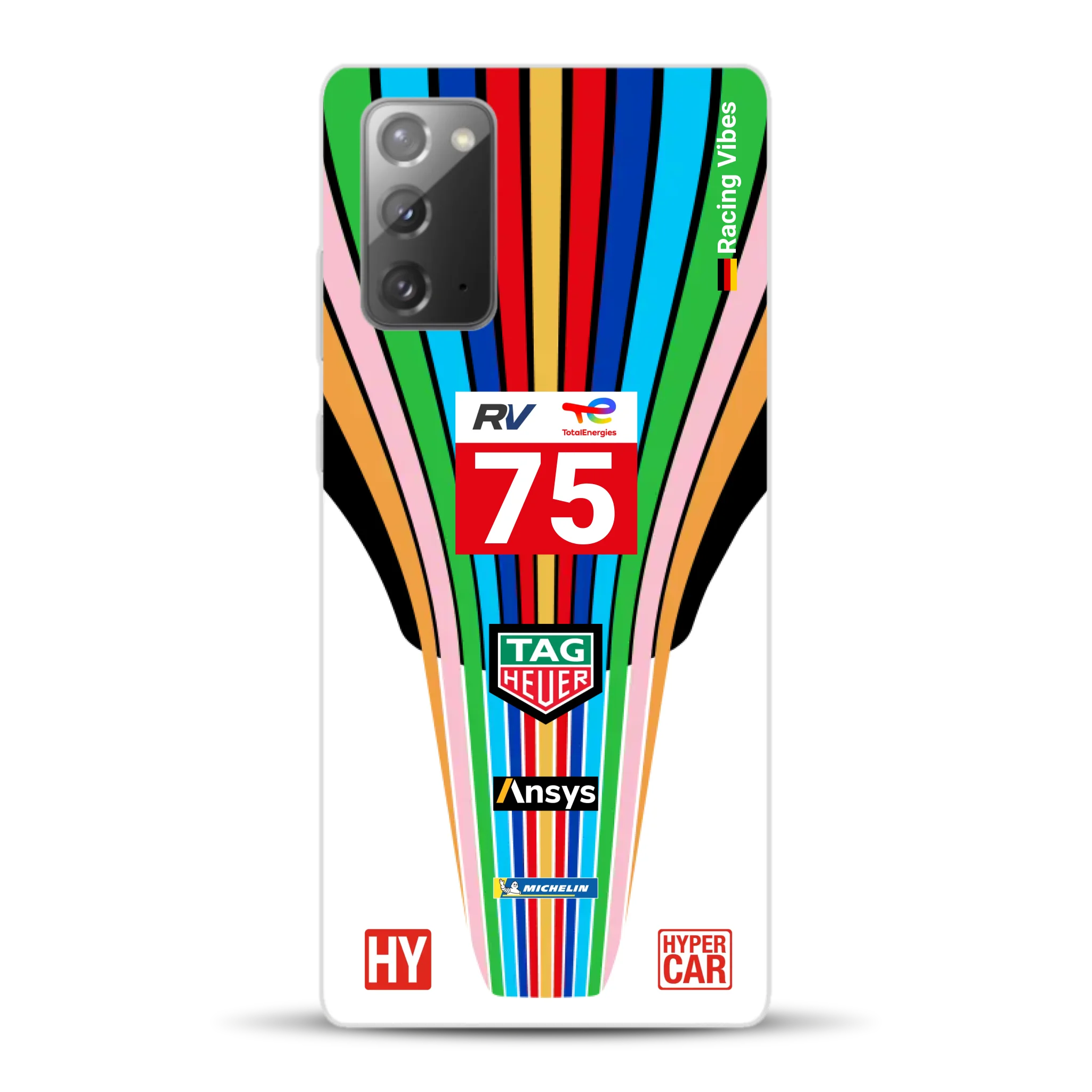 Porsche 963 #75 2023 Livery - Custodia per cellulare personalizzata per Samsung