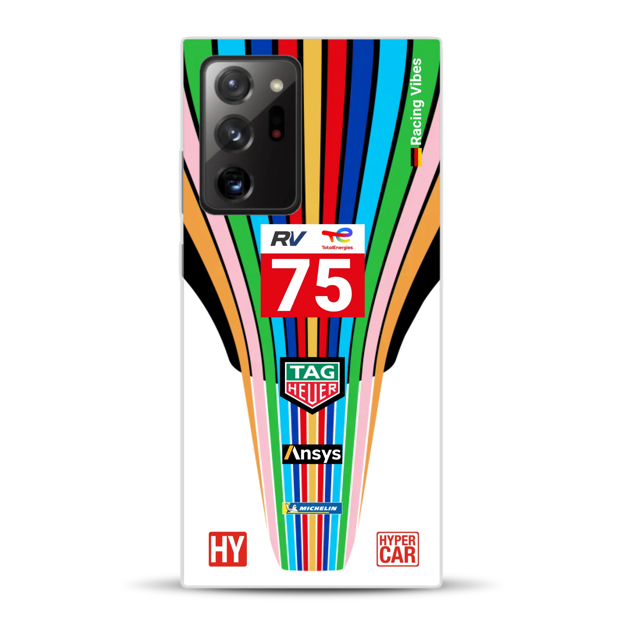 Porsche 963 #75 2023 Livery - Custodia per cellulare personalizzata per Samsung