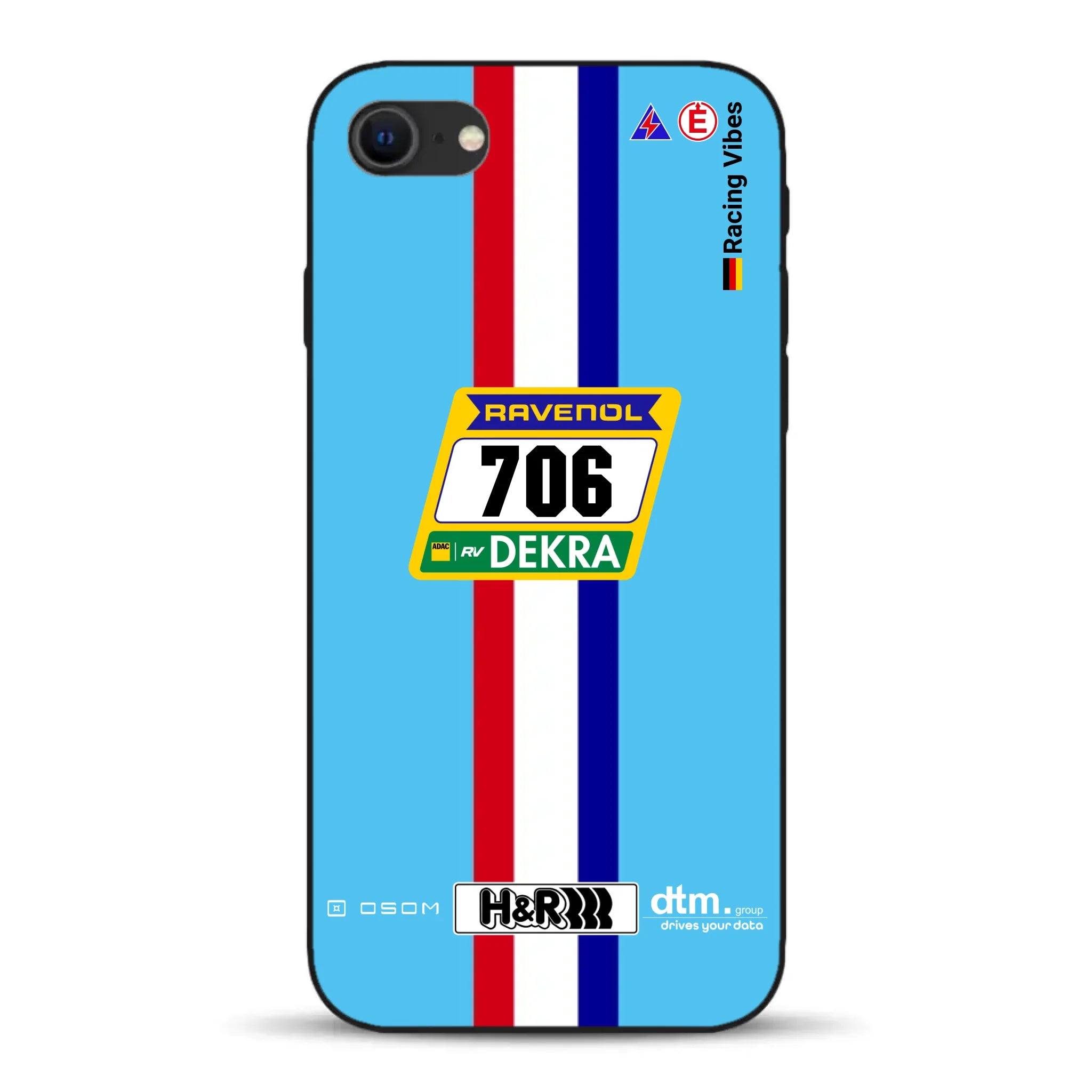 Glickenhaus SCG004c Nürburgring 2024 Livery - Personnalisé coque pour iPhone