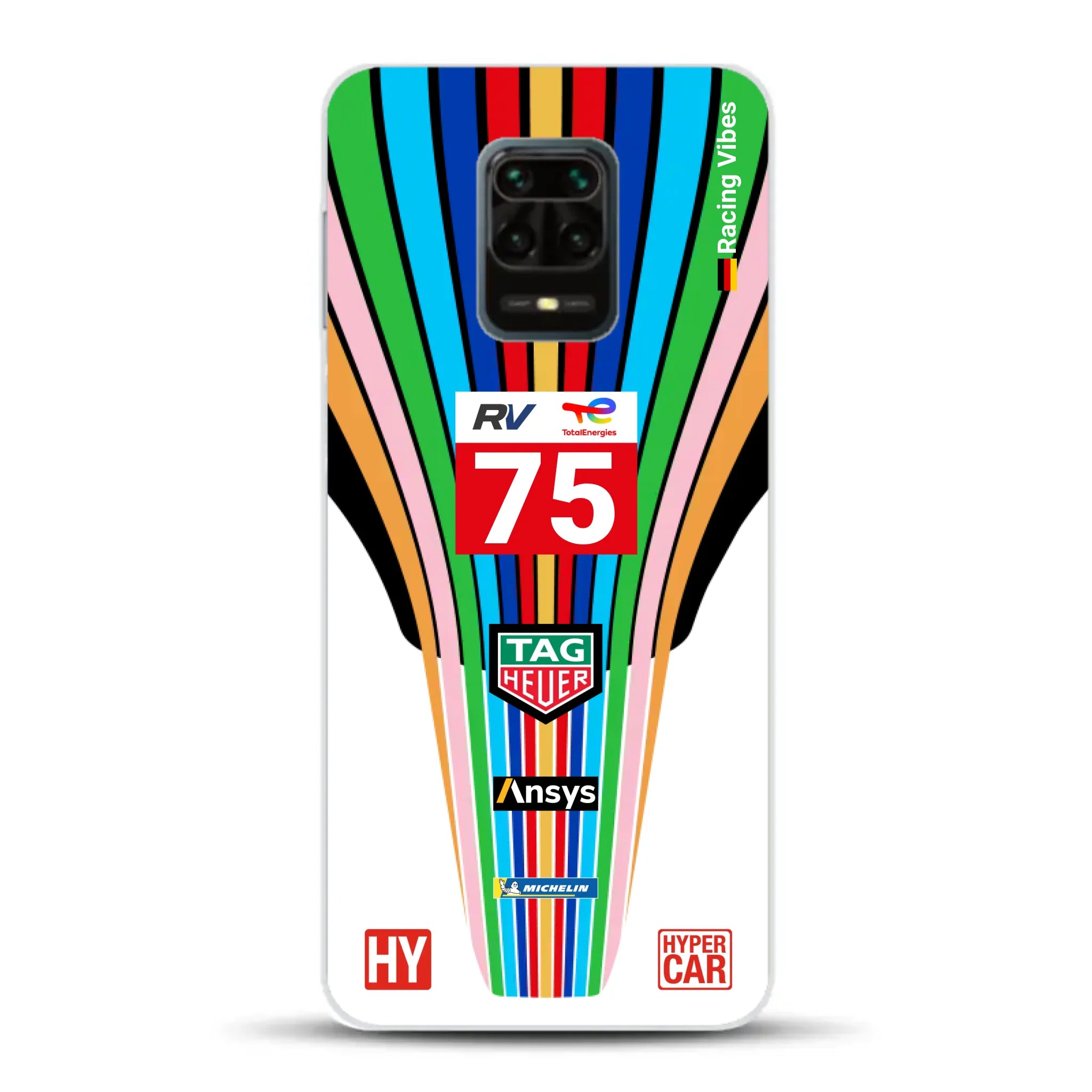 Porsche 963 #75 2023 Livery - Individuelle Handyhülle für Xiaomi