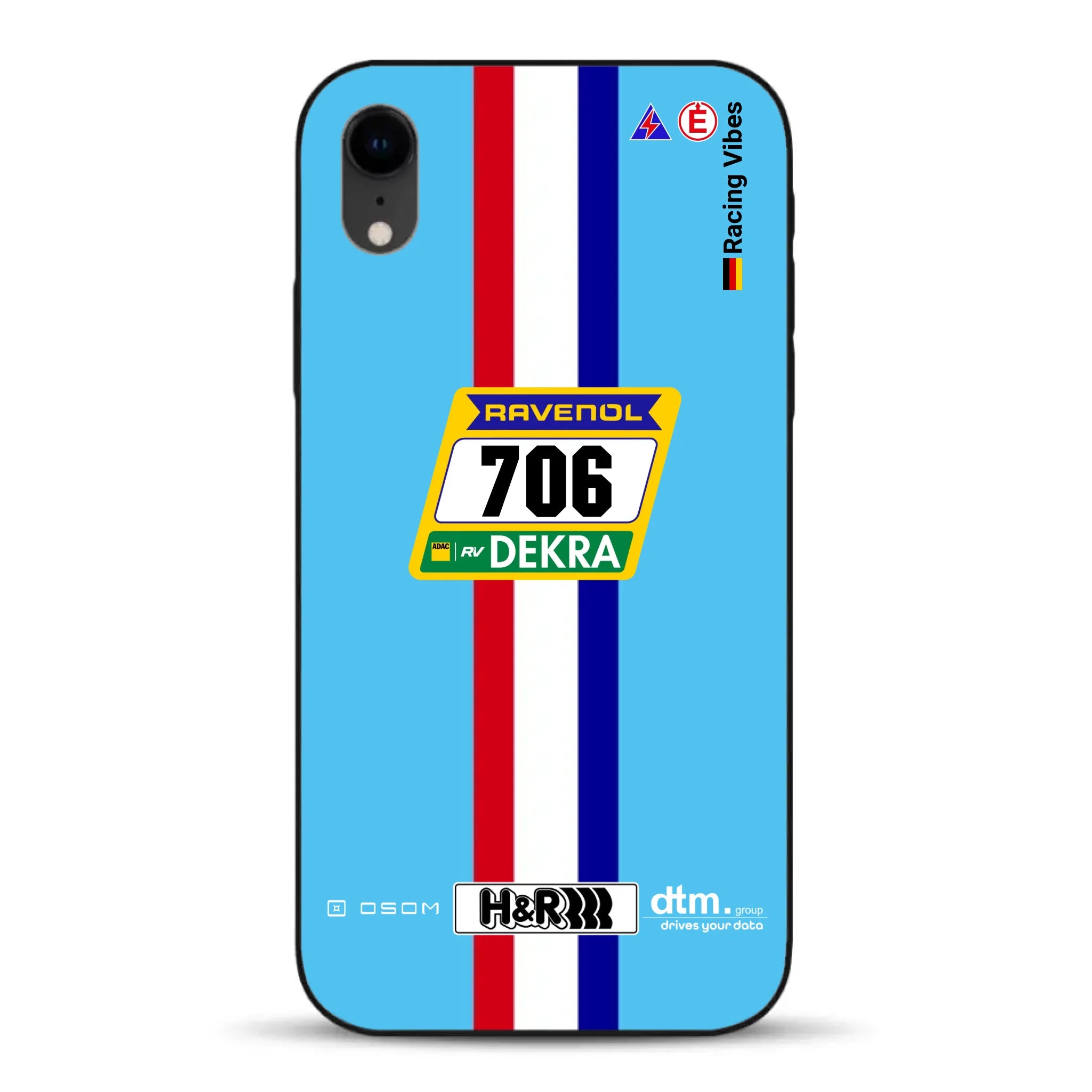 Glickenhaus SCG004c Nürburgring 2024 Livery - Personnalisé coque pour iPhone